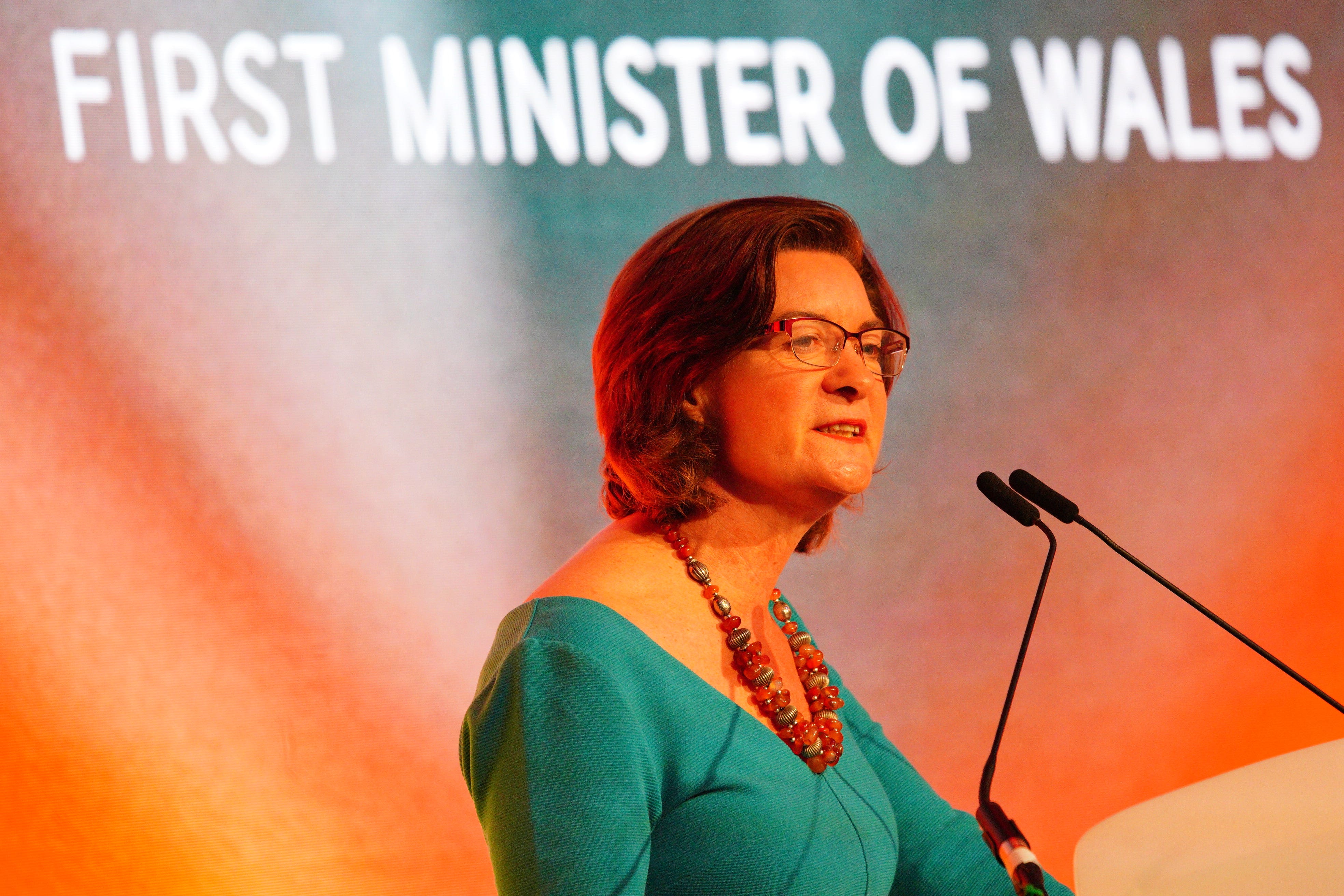 First Minister of Wales Eluned Morgan (Ben Birchall/PA)