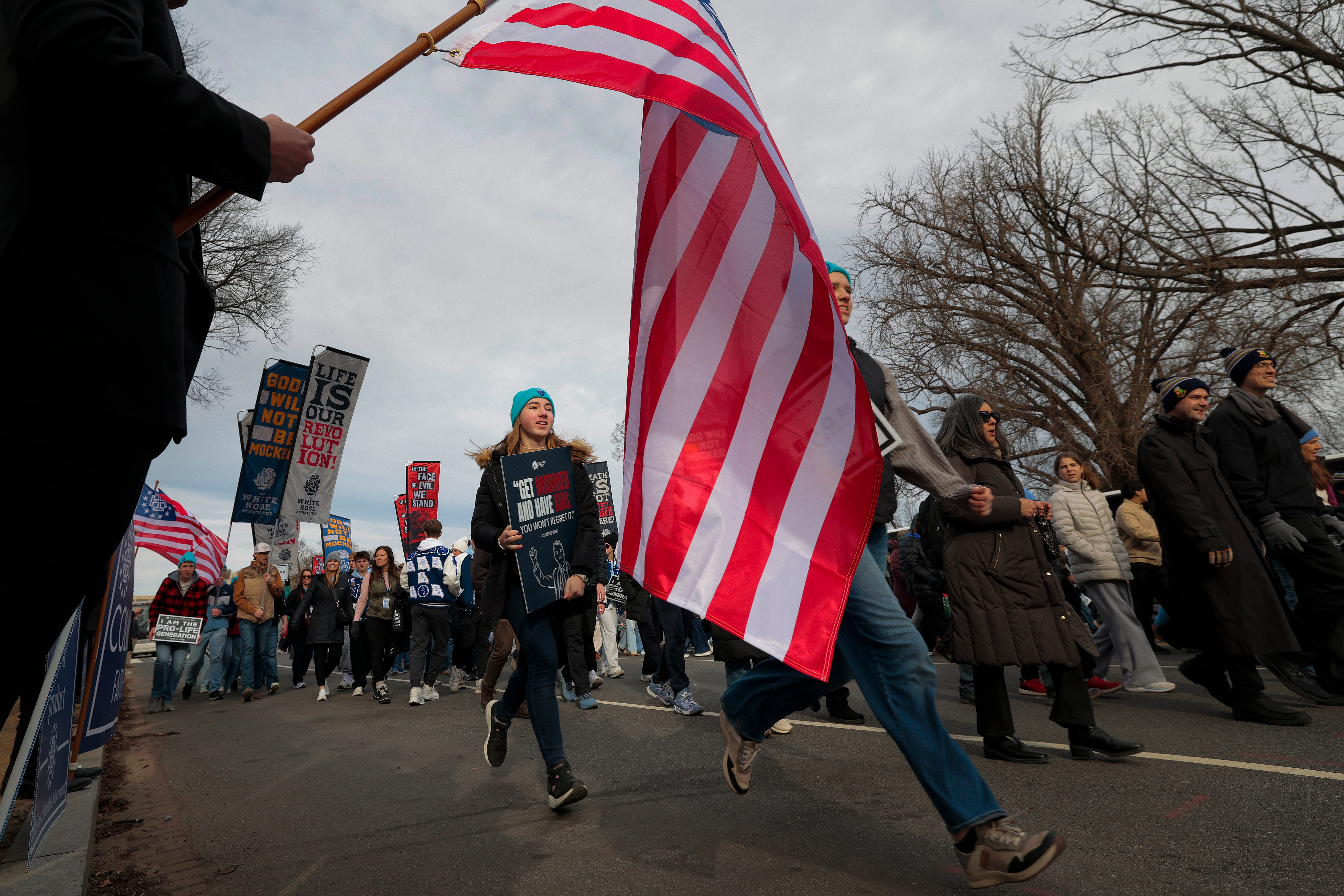 People who attended the March for Life rally in Washington, D.C., last month had measles, according to public health officials