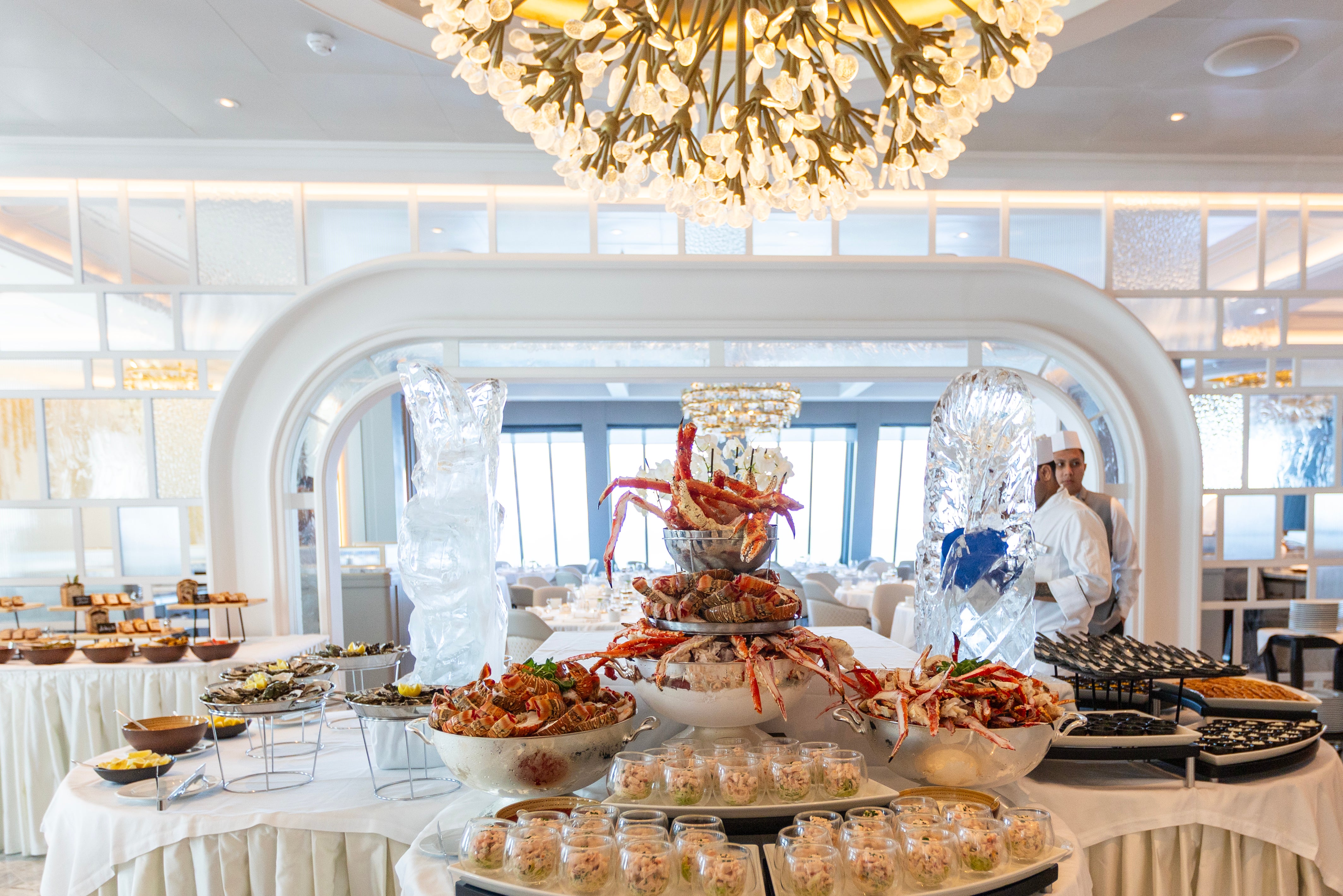 The opulent offering at a ‘Gala Brunch’ at the Grand Dinning Room