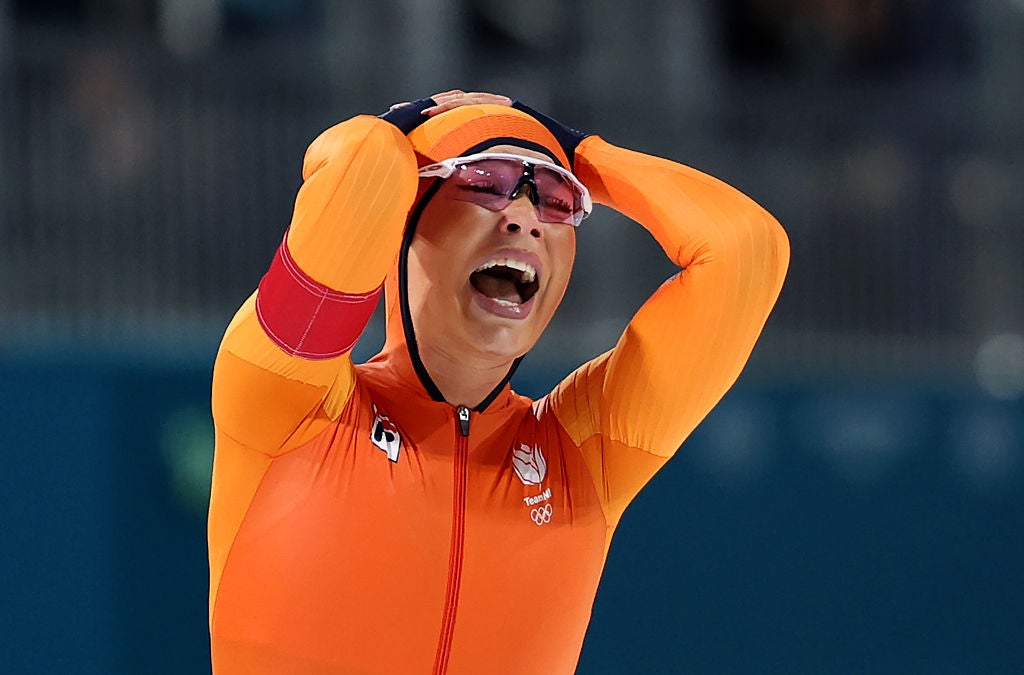 Leerdam was overjoyed as she set a new Olympic record to win