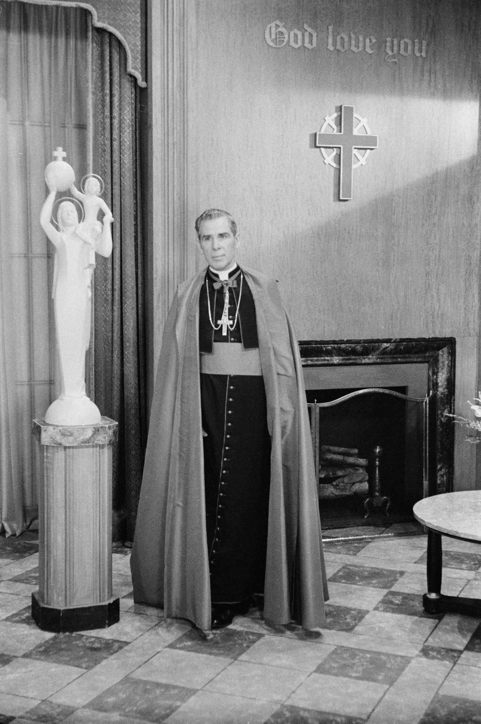 Sheen was an enormously effective evangelizer in the 20th century U.S. church, who in some ways pioneered televangelism with his 1950s television series