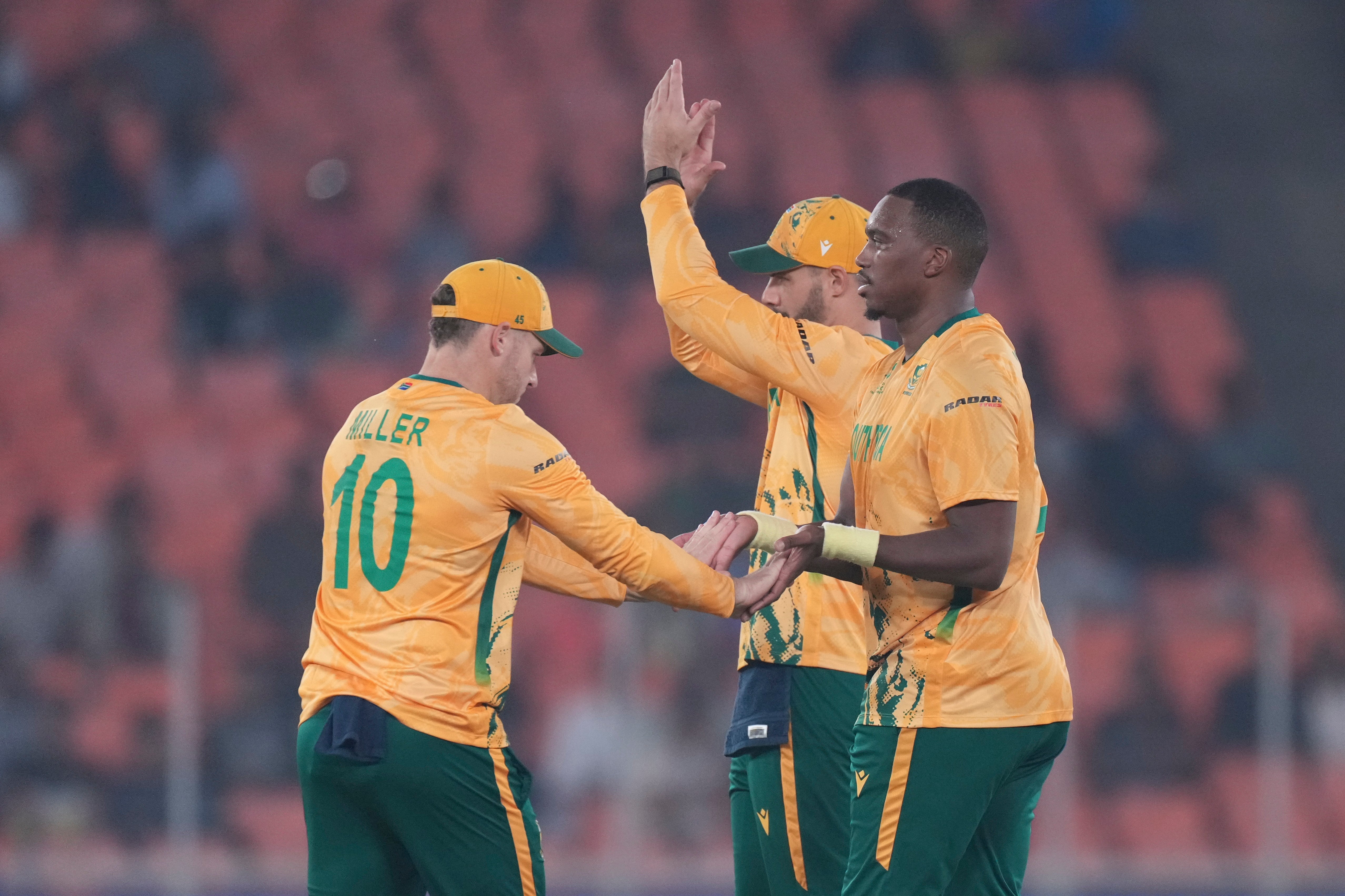Luigi Ngidi took four wickets against Canada