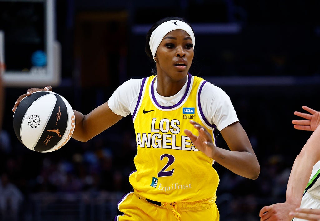 Rickea Jackson, 24, (pictured) had blocked Pearce’s phone number after the breakup. He allegedly continued contacting her from a different number