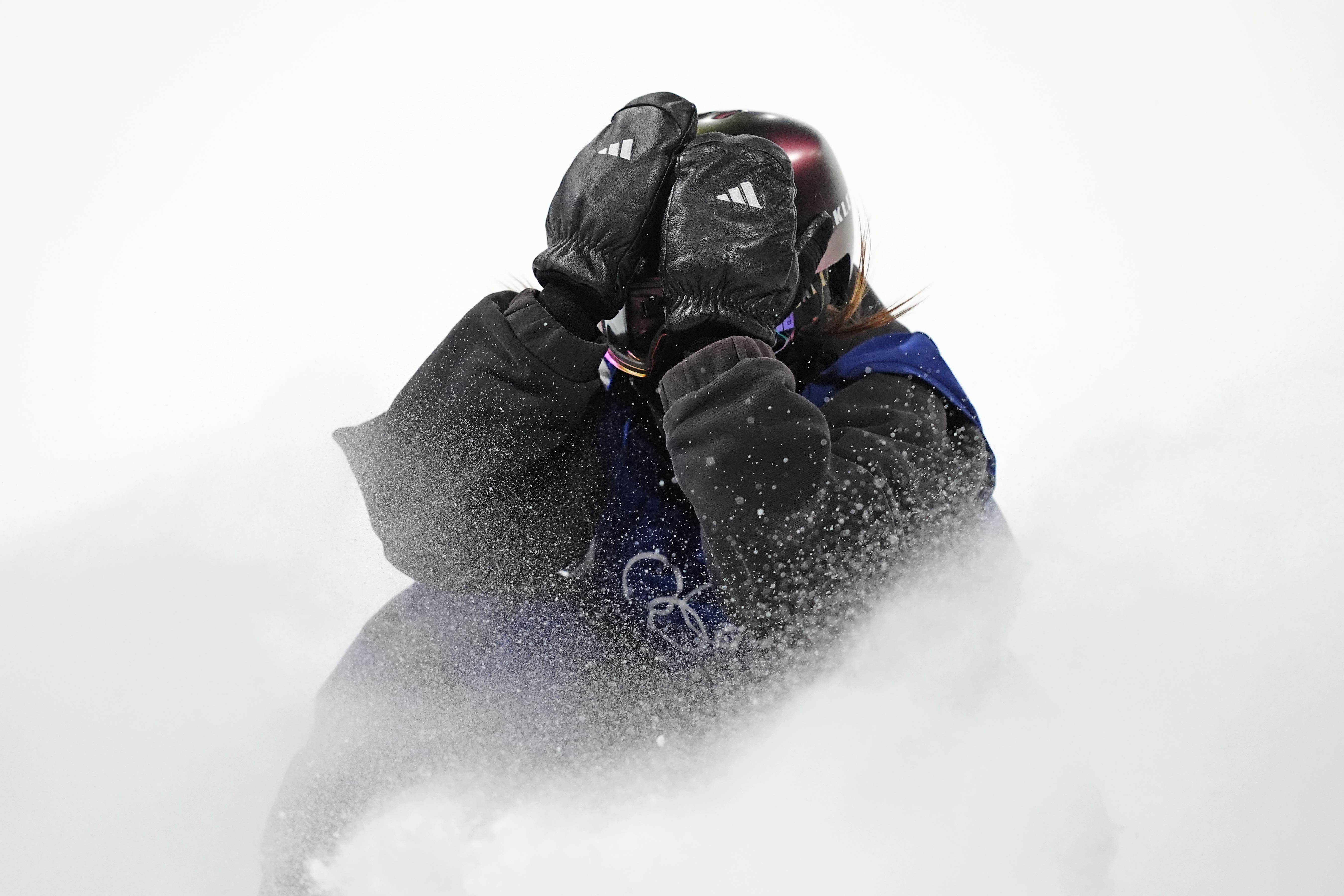 Mia Brookes was agonisingly close to a medal in the women’s snowboard Big Air final (David Davies/PA)