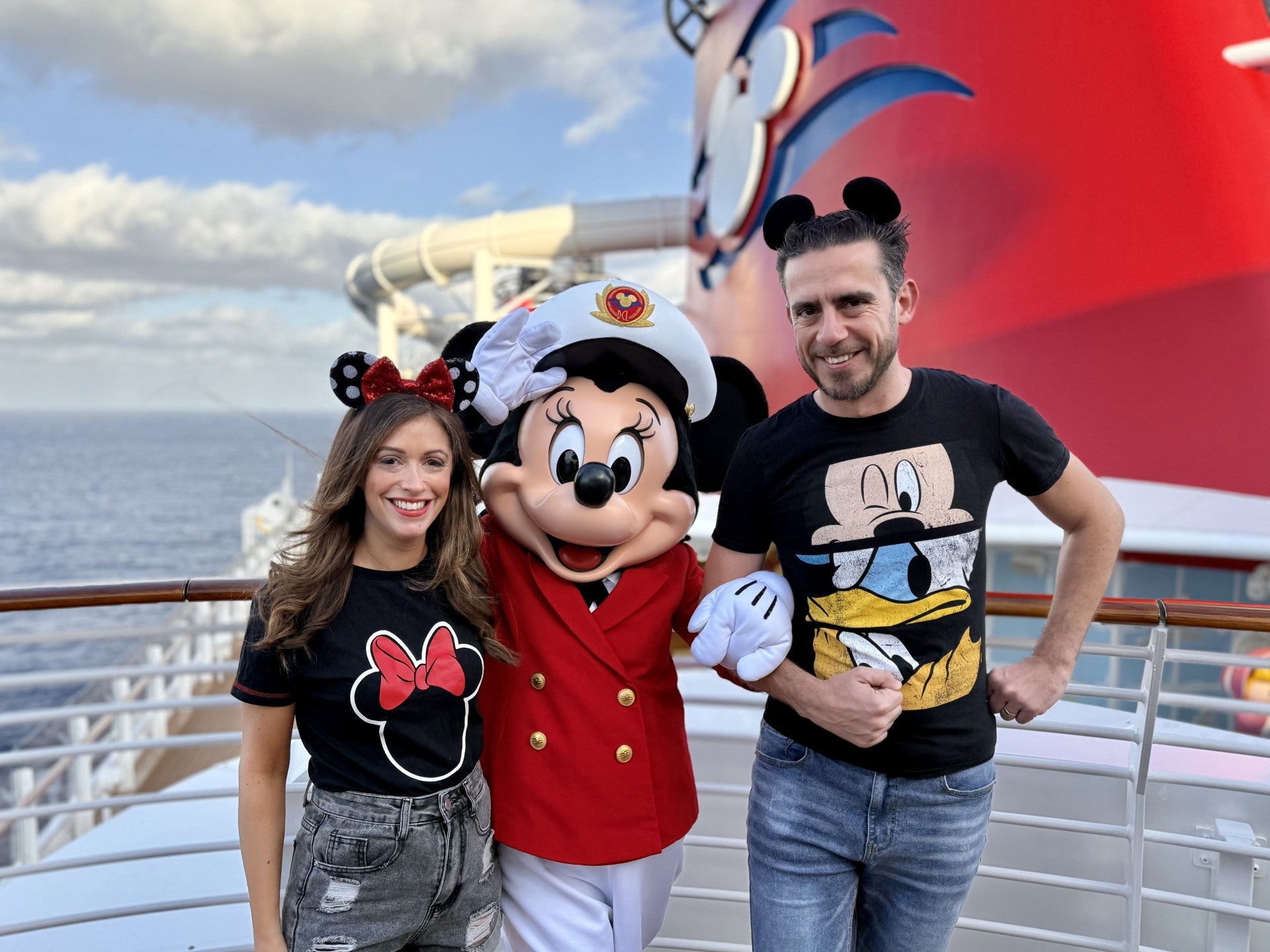 Captain Minnie will welcome guests aboard Disney Wish in Southampton in summer 2027