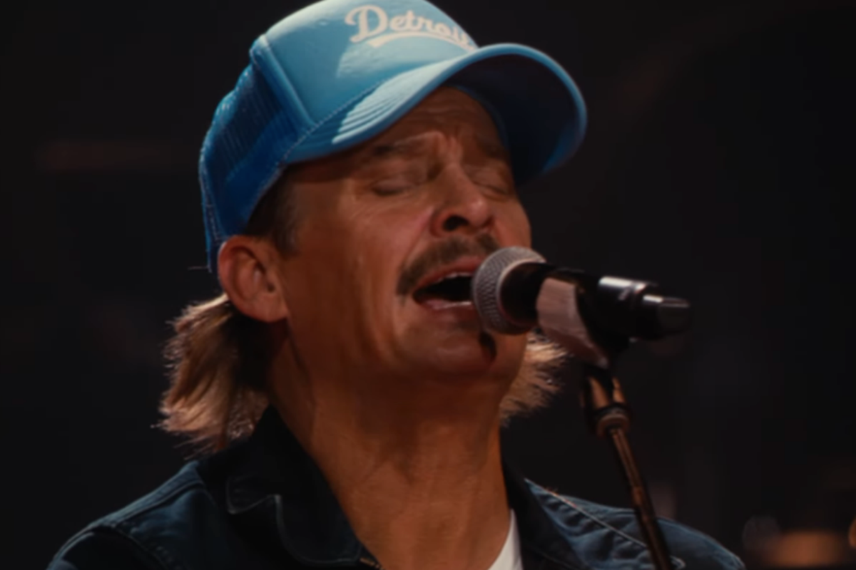Kid Rock responds to lip-syncing claims at Turning Point halftime show