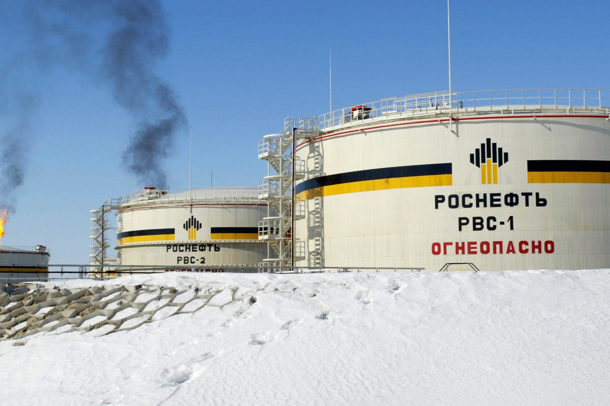 Oil exports have been a cash cow for Russia. But revenues are dwindling, thanks to sanctions
