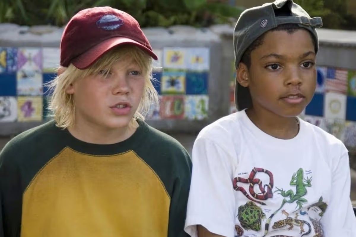 Блејк Герет као Плуг, један од школских насилника, у филму 'Како јести црве' из 2006.