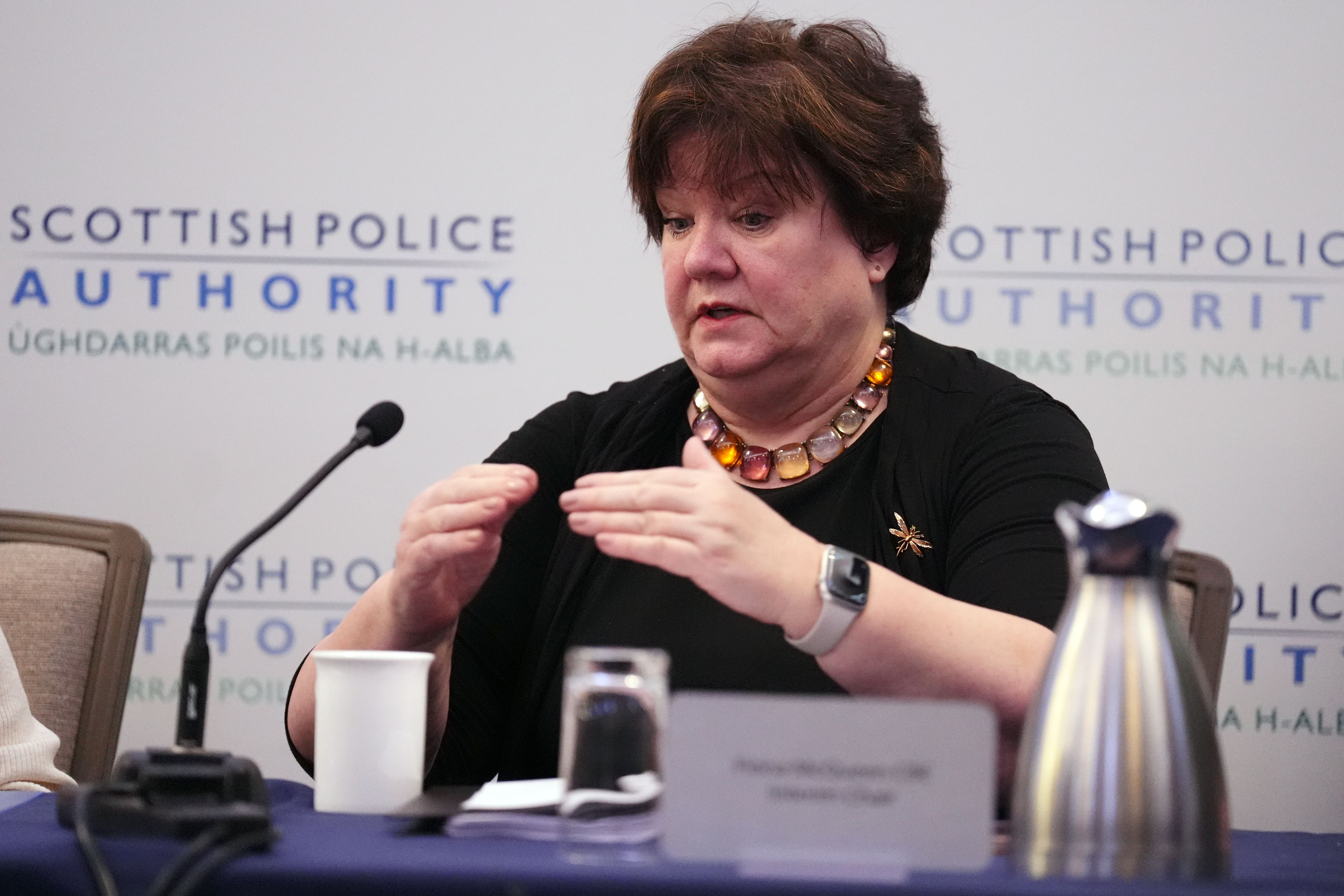 Ms McQueen is now chair of the Scottish Police Authority (Andrew Milligan/PA)