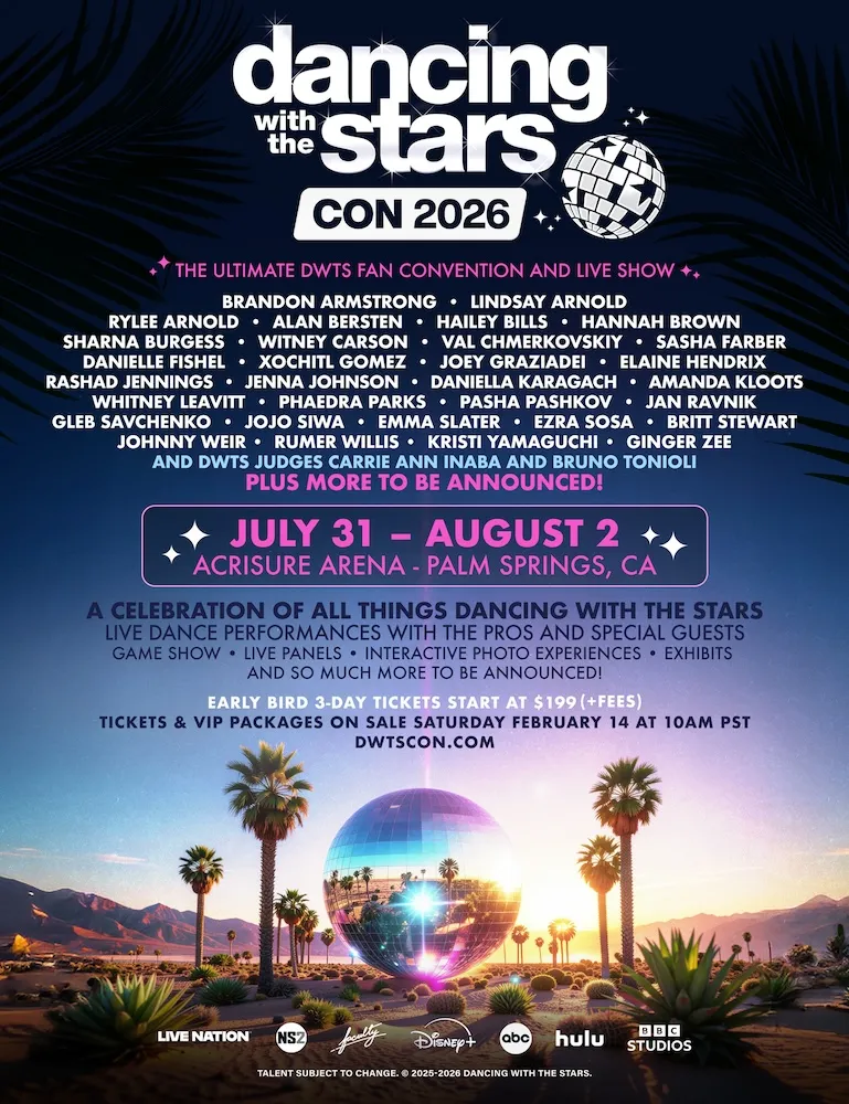 The full 'DWTS' con lineup includes dance pros and former Mirrorball champions who will be in attendance at the three-day event