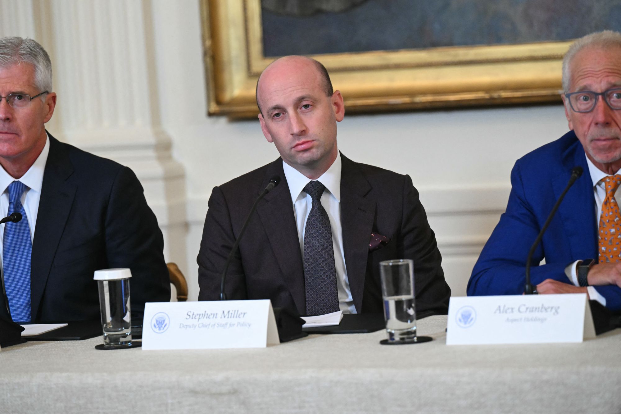 Stephen Miller is 'working closely' with Trump's allies in Congress to combat attempts to rein in ICE, according to a new report