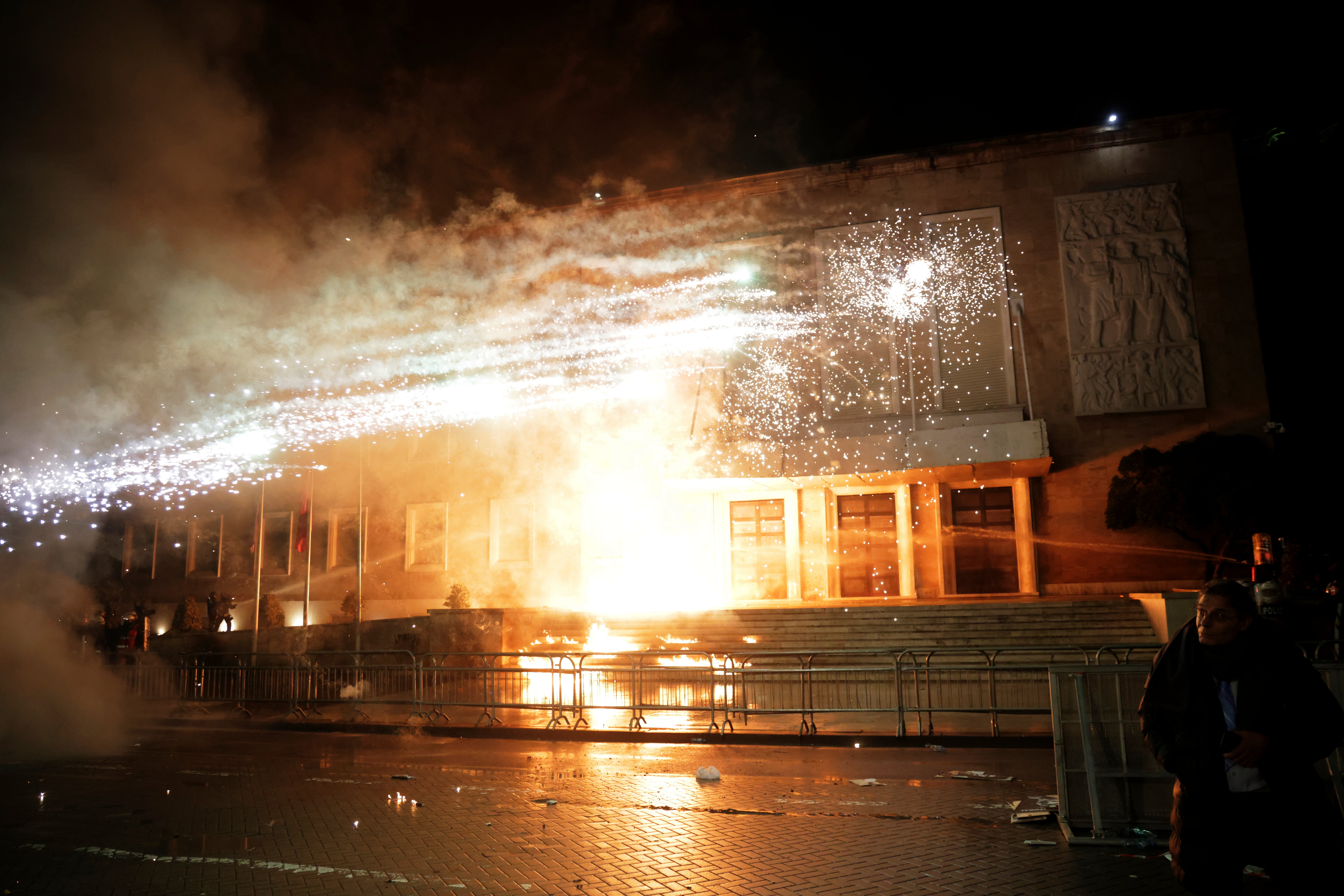 Albania Protest