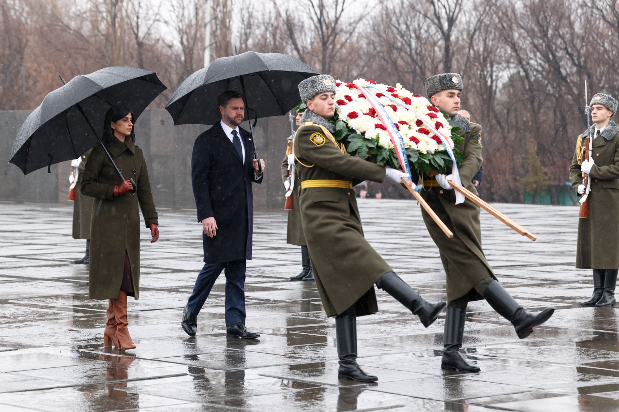 Vance's visit was aimed at promoting agreements the Trump administration struck with Armenia and Azerbaijan