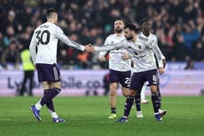 West Ham vs Man United live: Sesko’s stunning 96th-minute equaliser secures draw for visitors
