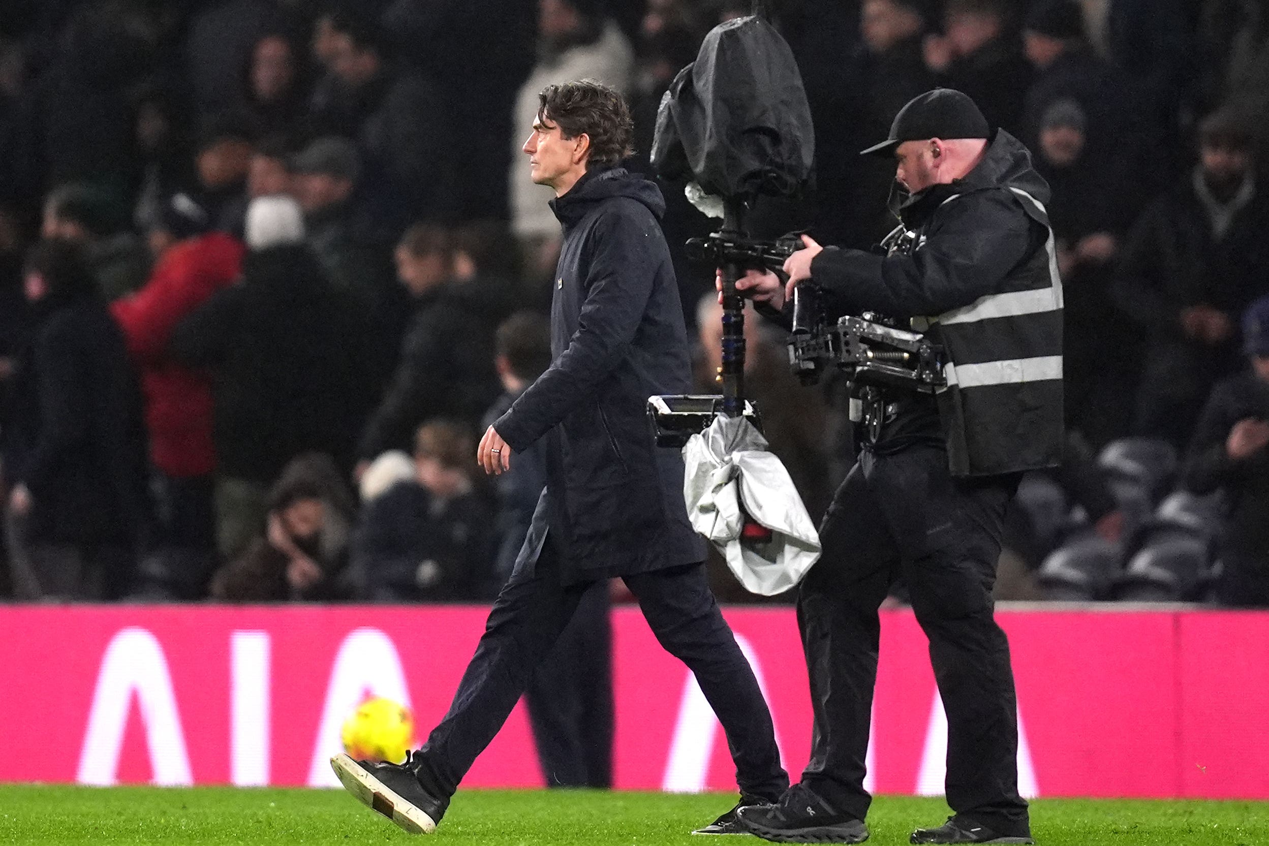 Thomas Frank suffered another setback with Tottenham (John Walton/PA)