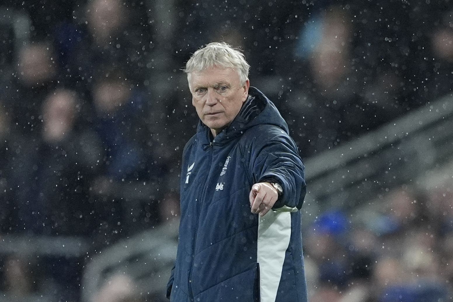 David Moyes’ Everton lost (Peter Byrne/PA)