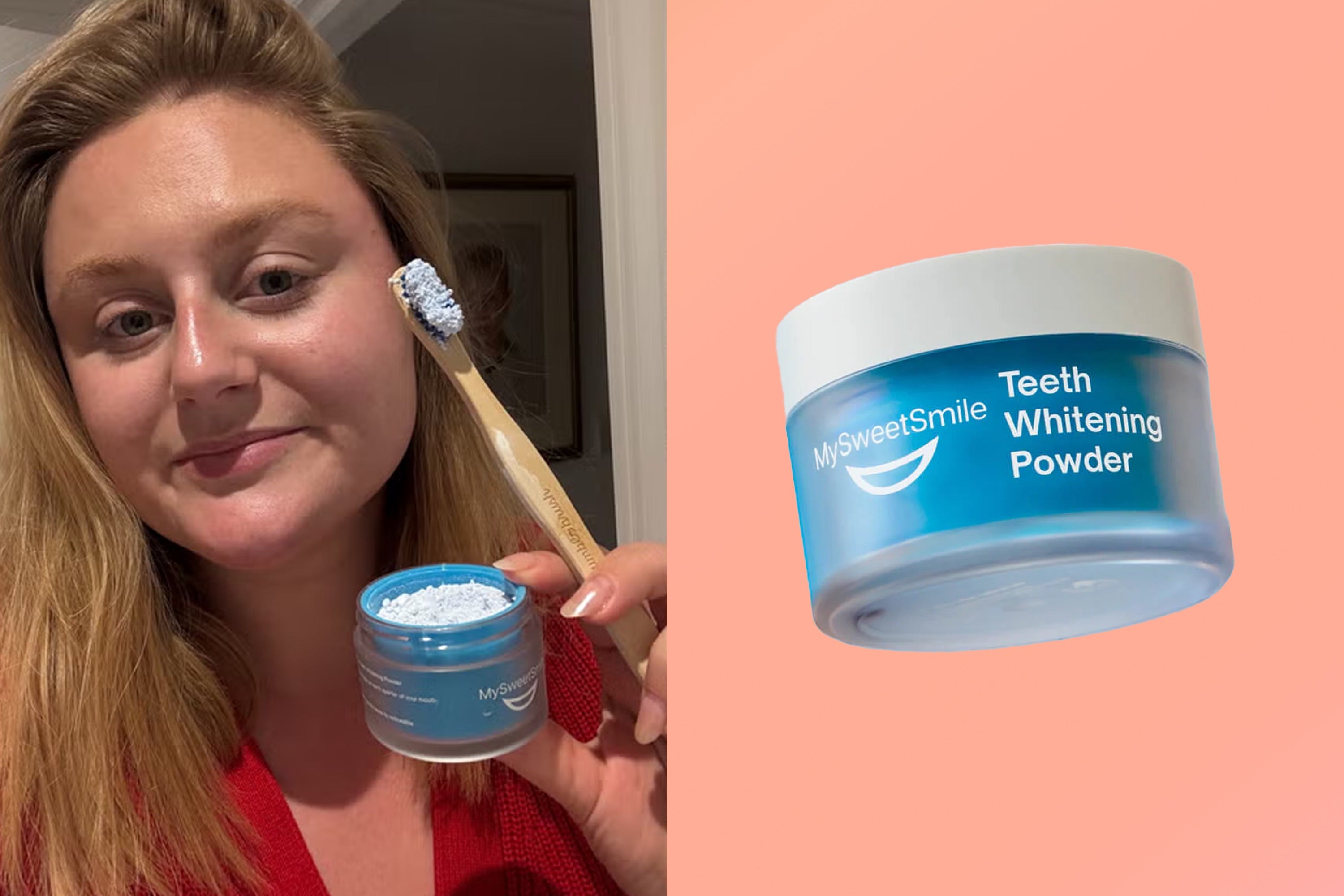 This inexpensive powder is a quick way to whiten your teeth
