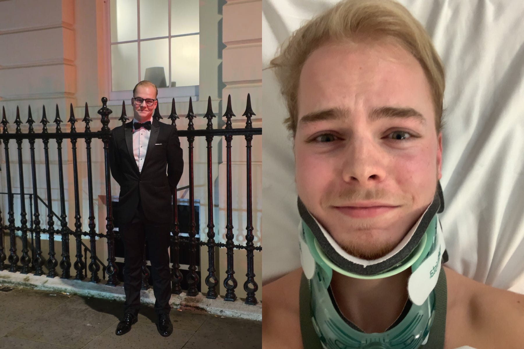 Ellis Pears began studying at Aberystwyth University in autumn 2024 - shortly before his life-changing car accident