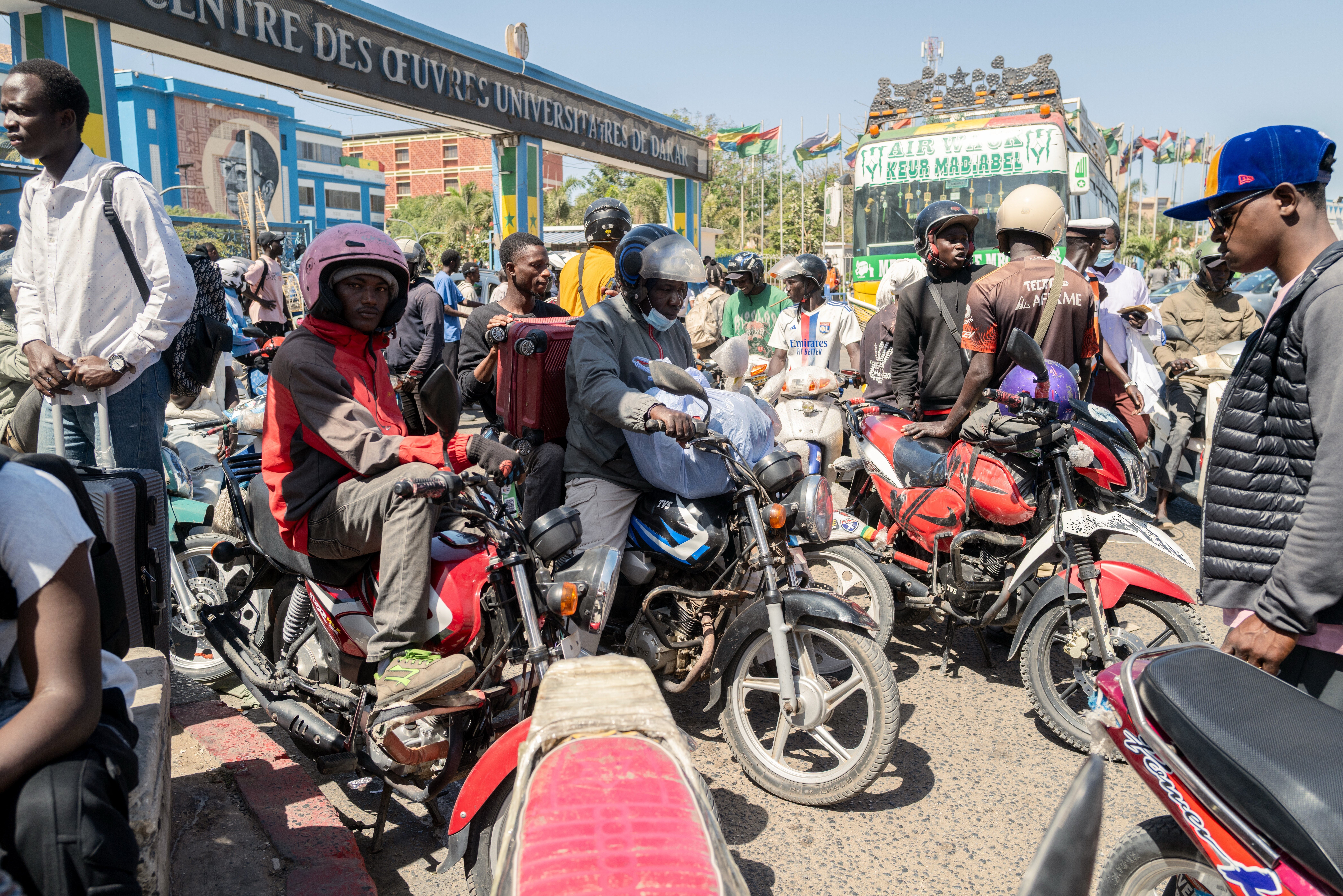 Senegal Student Protest