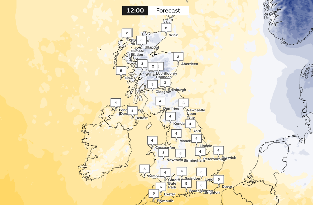 The UK may be bracing for another winter ‘cold snap’ of low temperatures and even snow this week