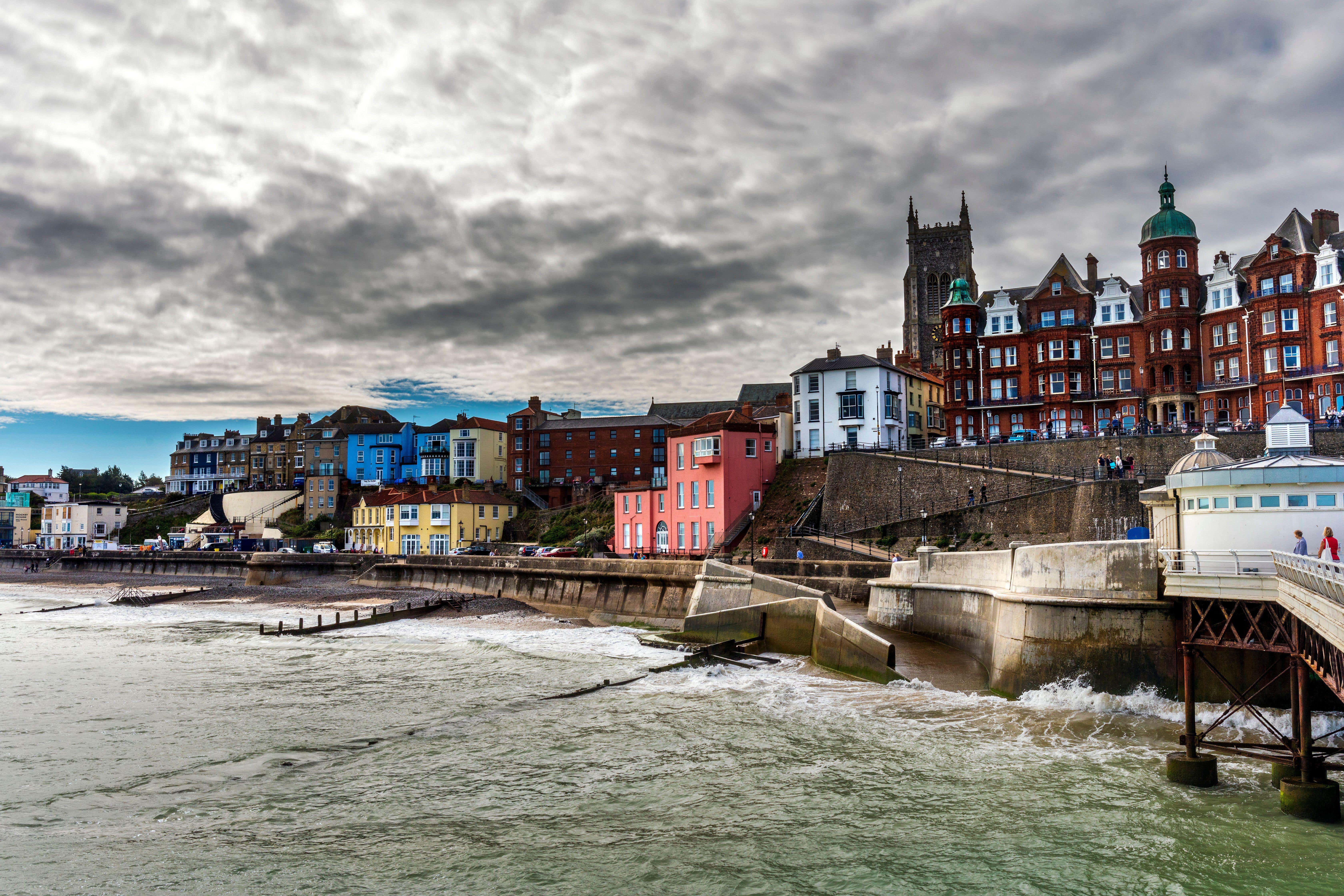 The local authority of North Norfolk, which includes the town of Cromer, has the highest proportion in England of properties owned outright by residents (David Chapman/Alamy)