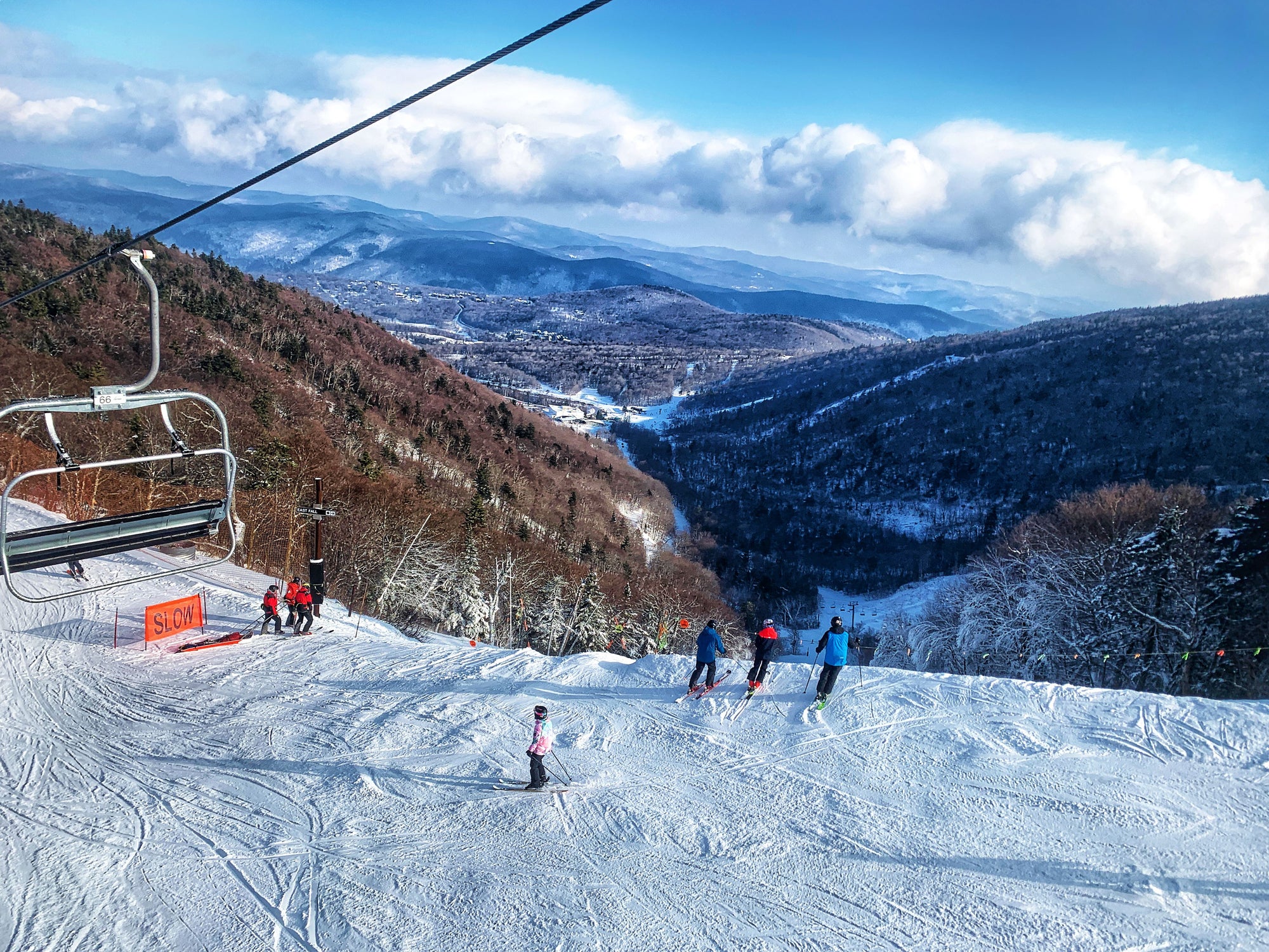 Killington’s season is boosted by an extensive snow gun network