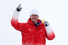 Swiss star Franjo von Allmen completes rare Winter Olympics feat with hat-trick of golds