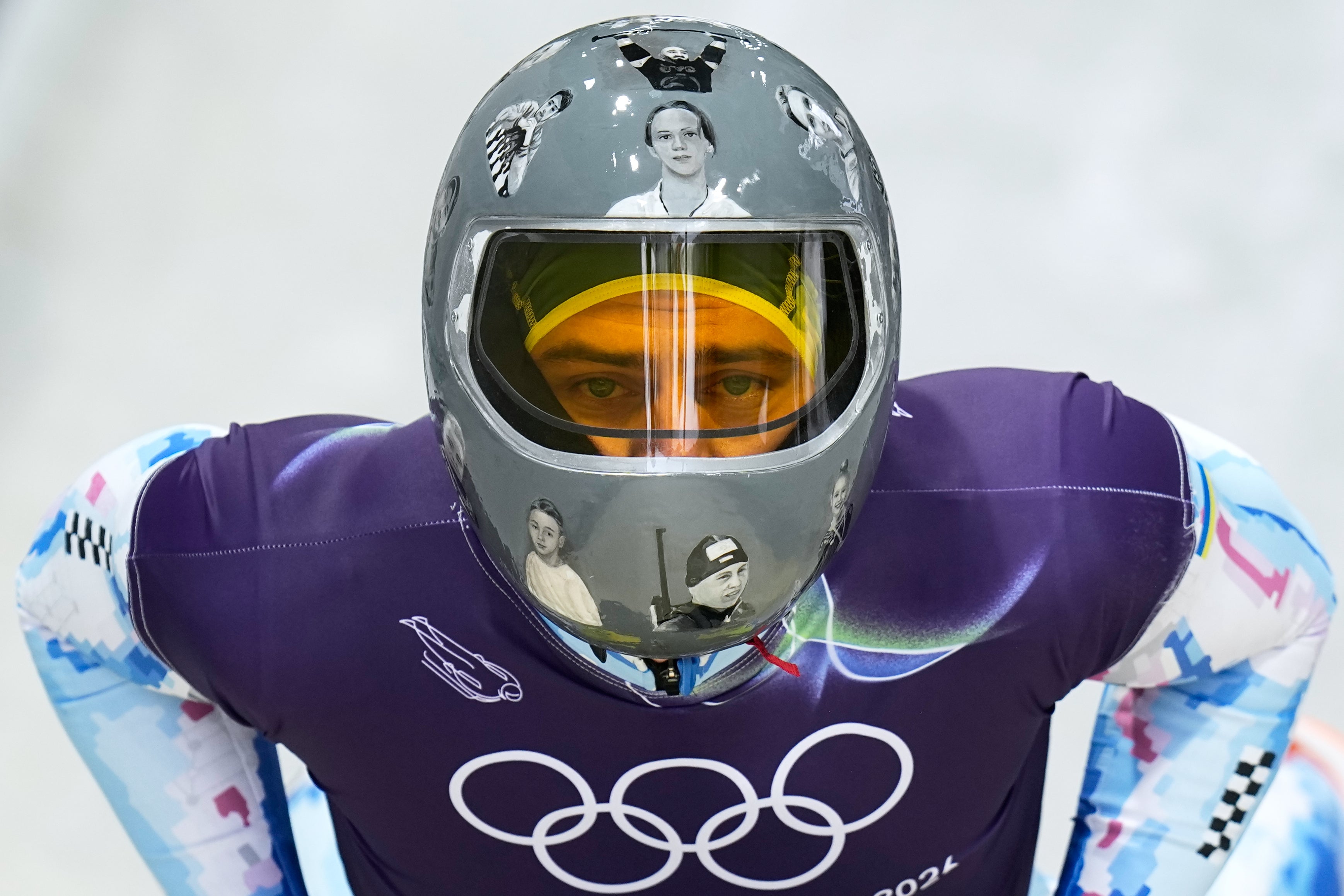 APTOPIX Milan Cortina Olympics Skeleton