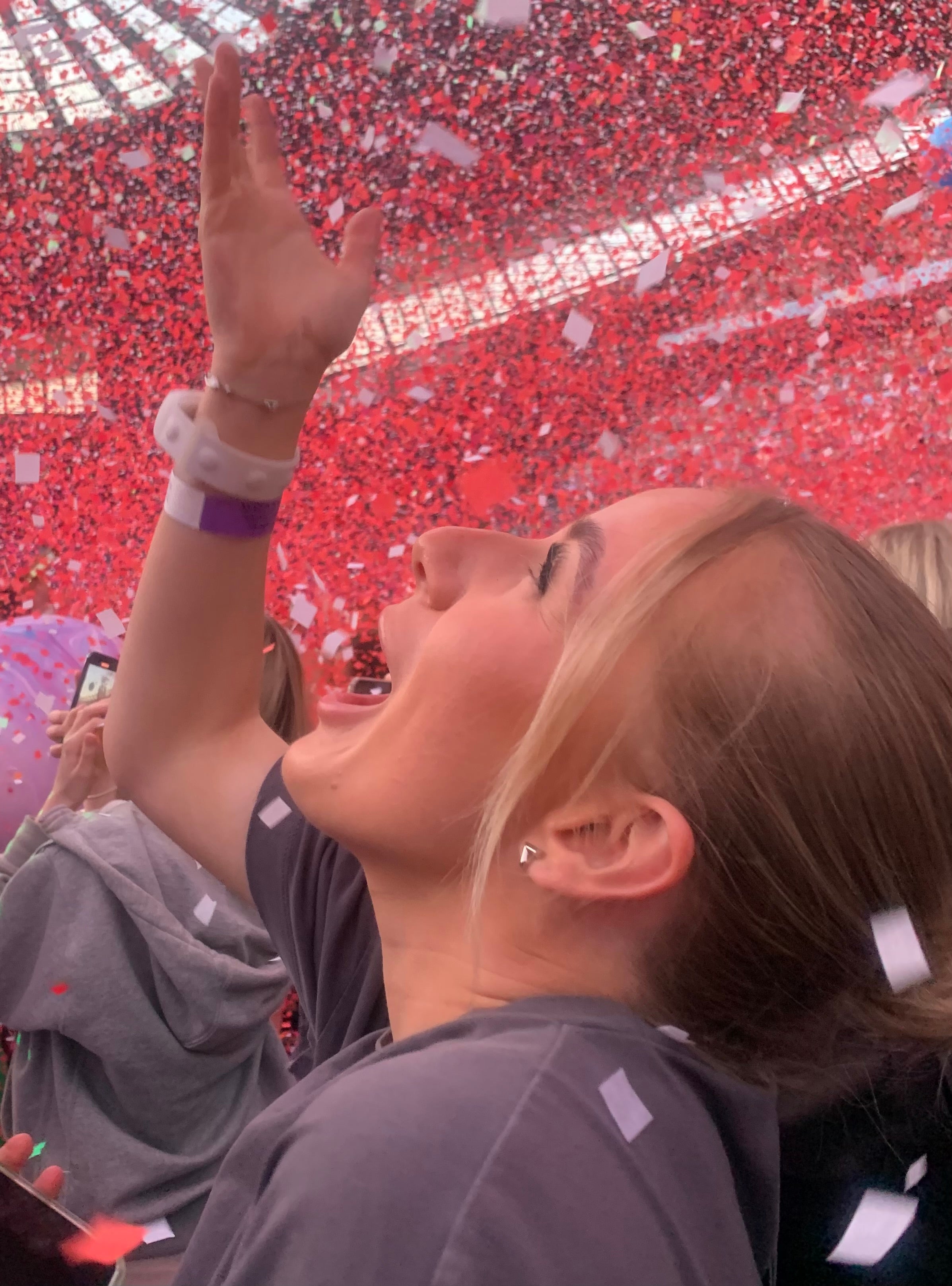 Lucy , a fashion buyer for Boohoo who lived in Warrington, Cheshire, was shot in the chest by her father Kris Harrison at his home in Prosper, Texas.