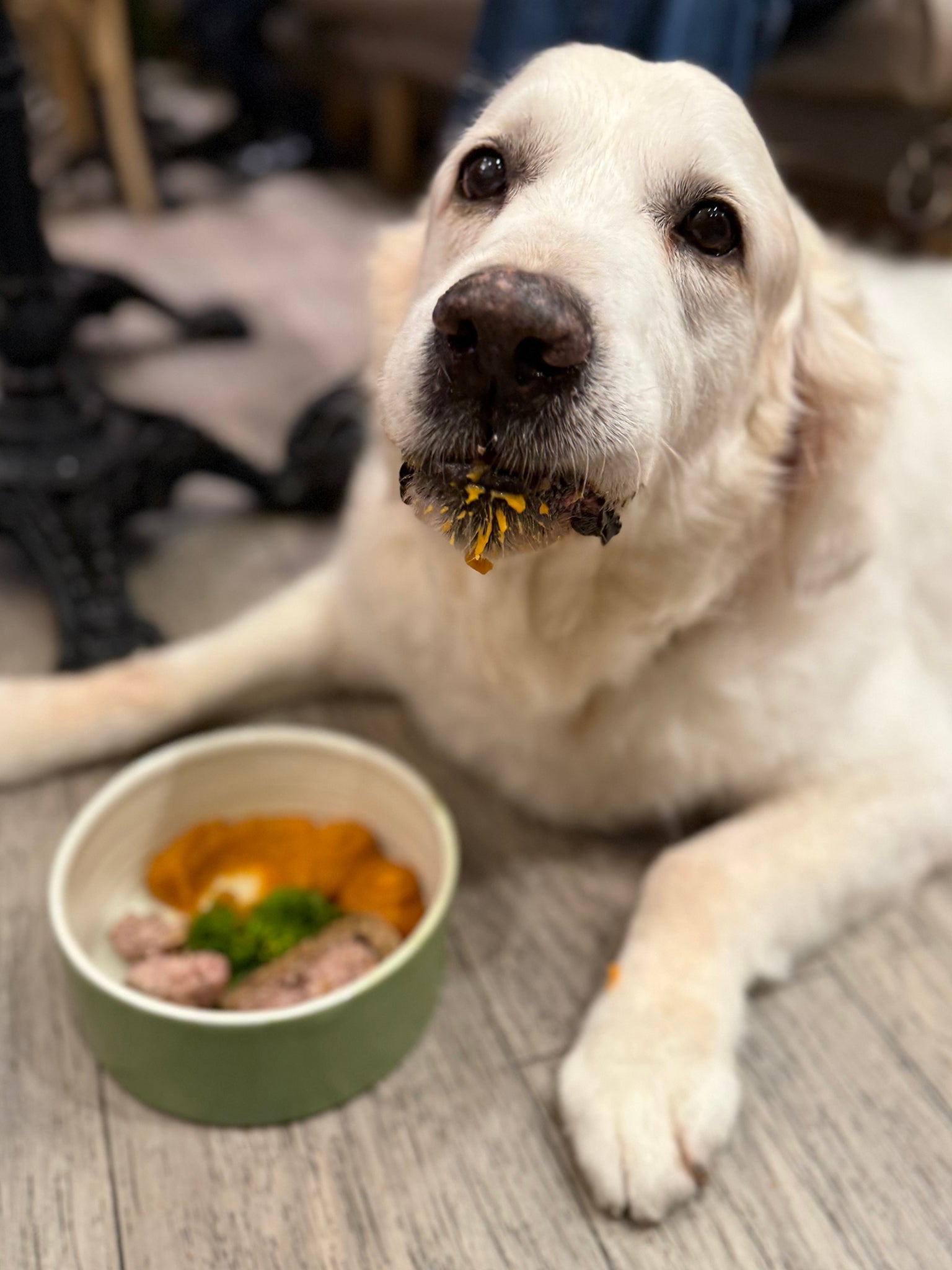 Muggles had the turkey meatballs with rosemary and thyme