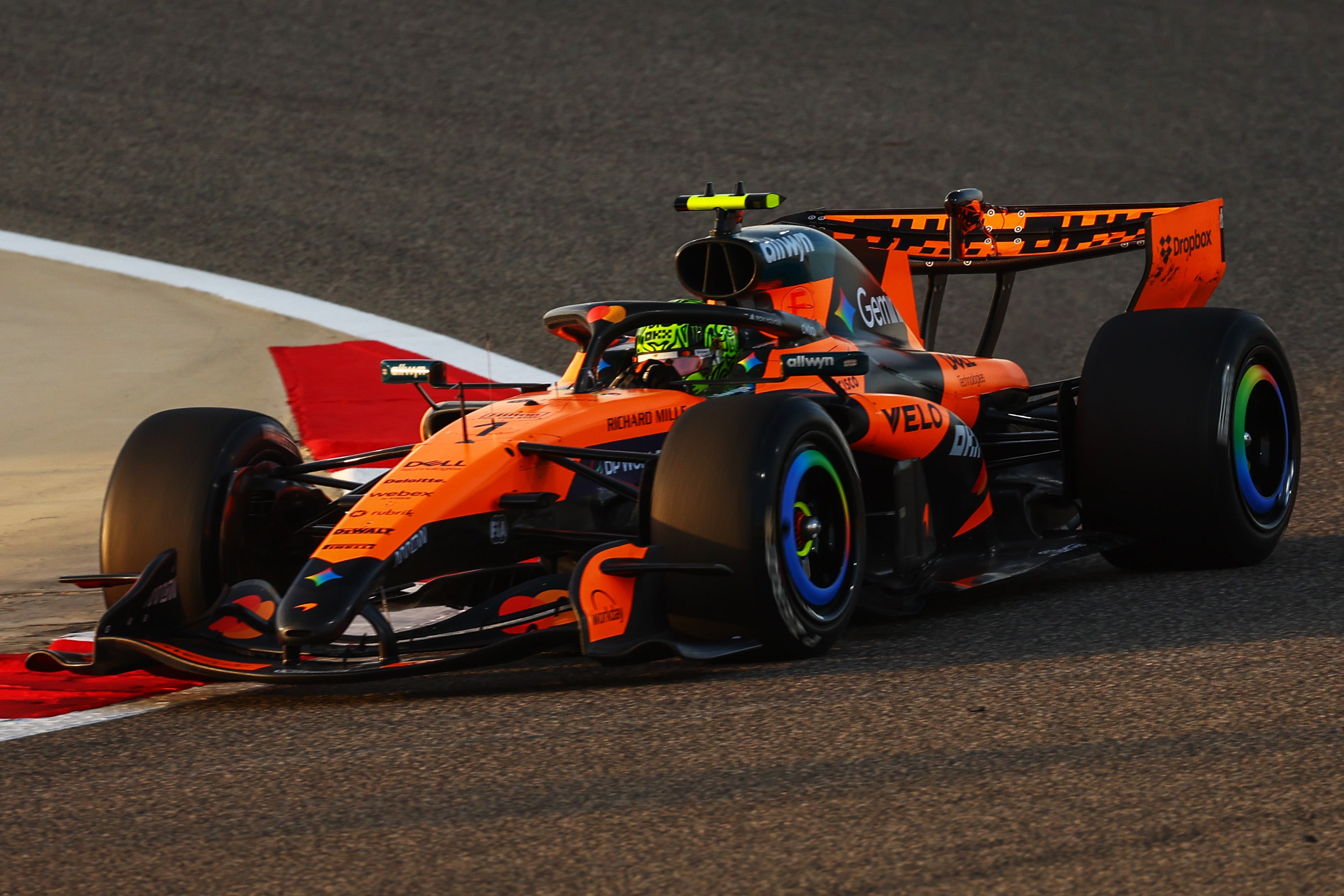 Lando Norris tests McLaren’s 2026 F1 car in Bahrain