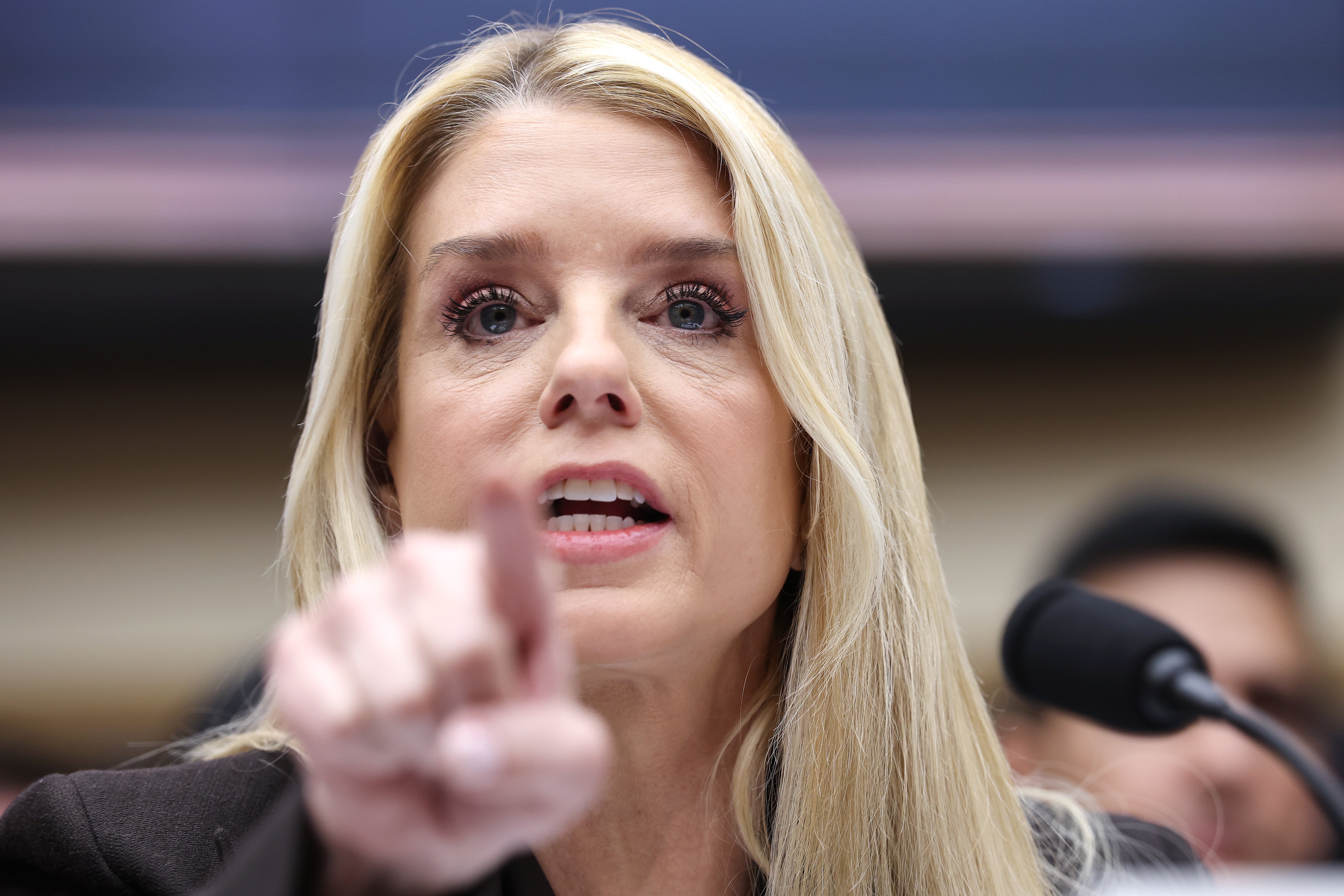 Pam Bondi has been labelled ‘creepy’ after it was revealed that the DOJ is allegedly tracking which Epstein documents are viewed by Congresspeople