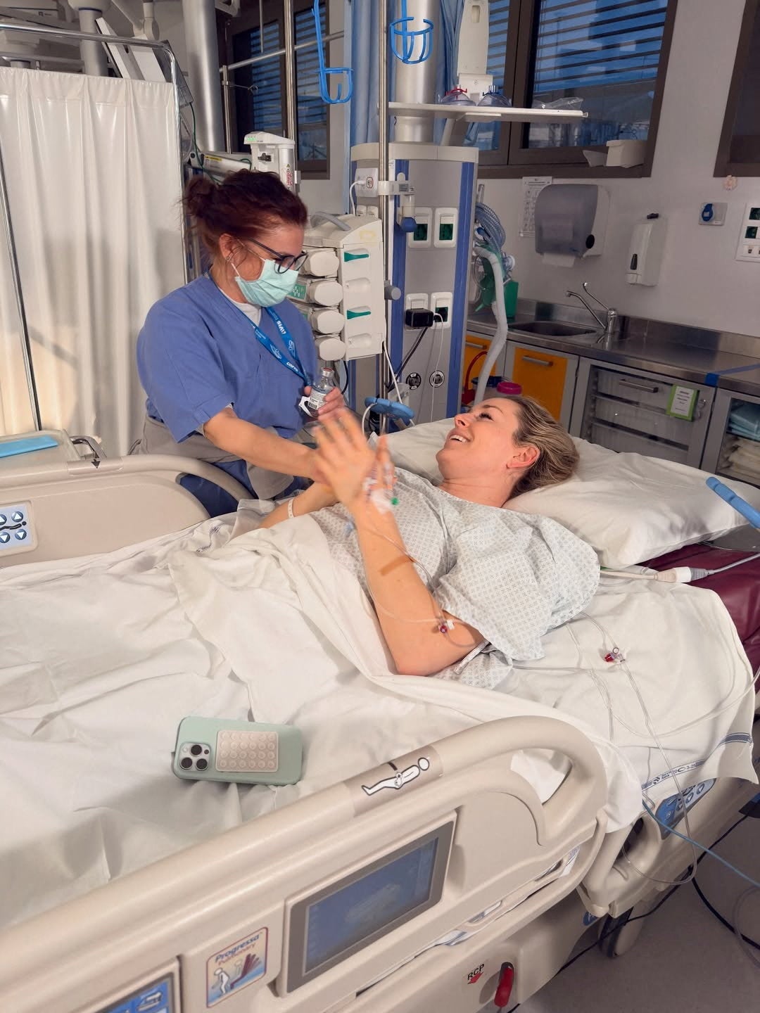 Vonn thanked the doctors who have cared for her as well as family and friends