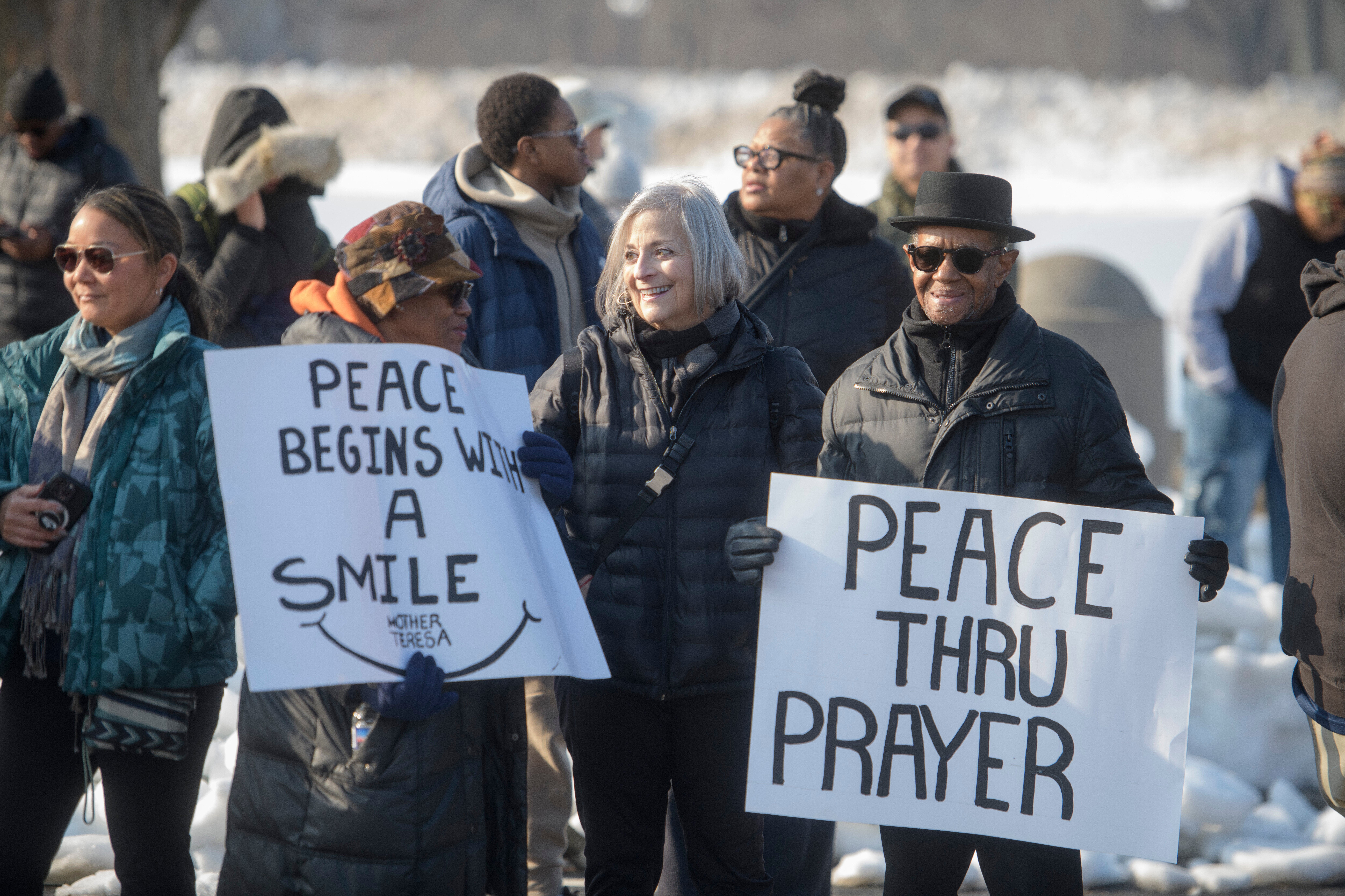 Buddhist Monks Peace Walk Washington