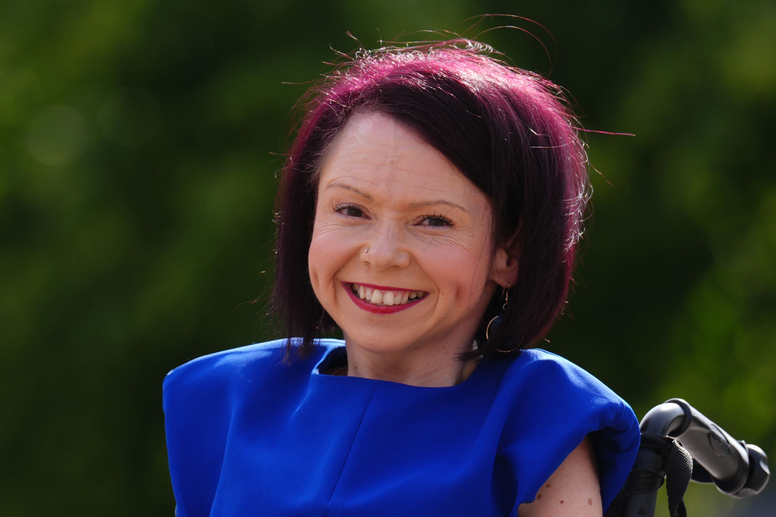 Pam Duncan-Glancy has defended her friendship with Sean Morton (Andrew Milligan/PA)