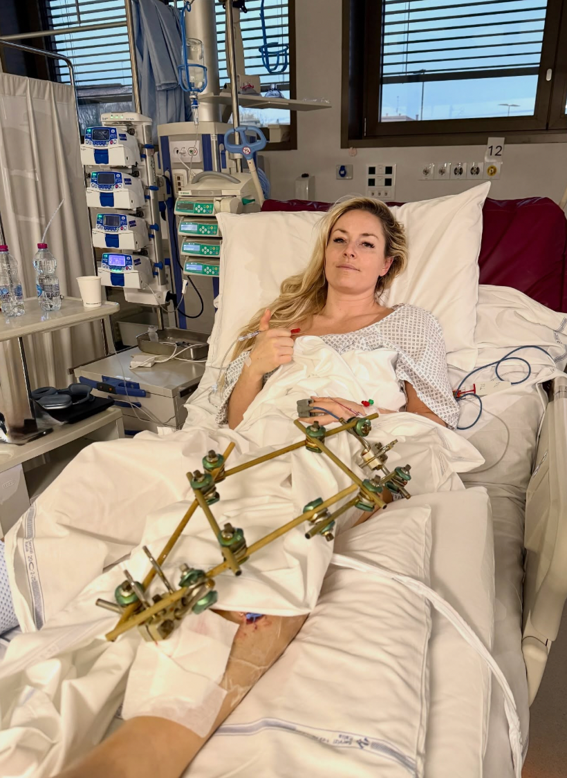 Vonn remains in hospital in Treviso but hopes to return to the US soon