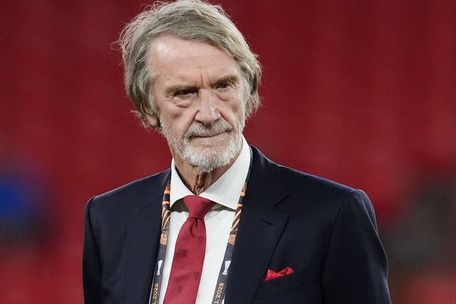 <p>Manchester United co-owner Sir Jim Ratcliffe (Nick Potts/PA)</p>