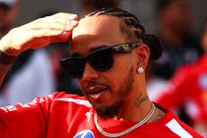‘We’re with you’: Lewis Hamilton shows support for Vinicius Jr after alleged racist abuse