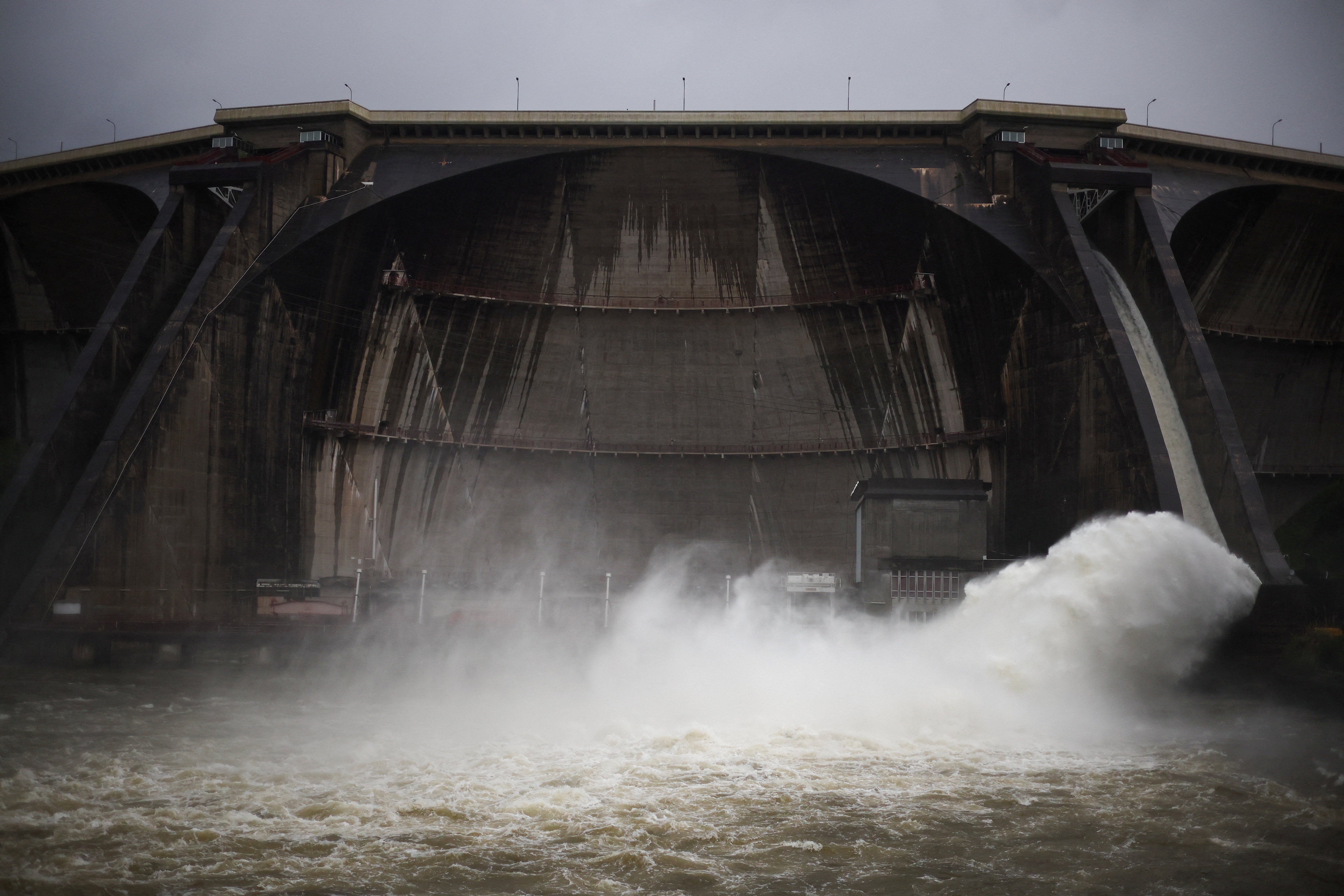 Authorities in Catalonia suspended classes and sporting events and restricted non-essential healthcare services as wind gusts of over 105 km per hour (65 mph) felled trees, disrupting road and rail traffic across the region.