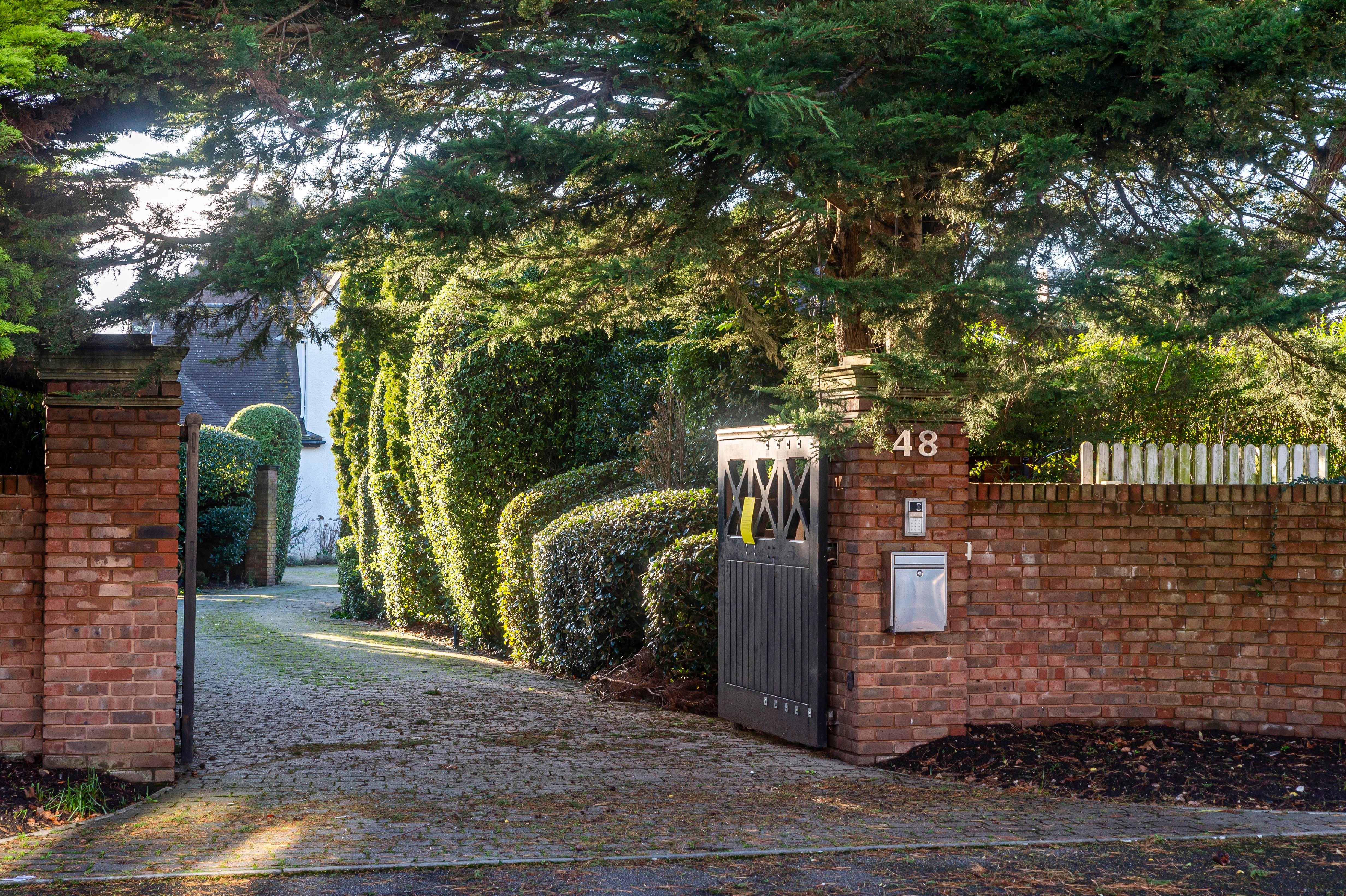 The address has previously been the subject of controversy as a well known property developer sought to buy it and build three identical houses on the plot worth £9m each