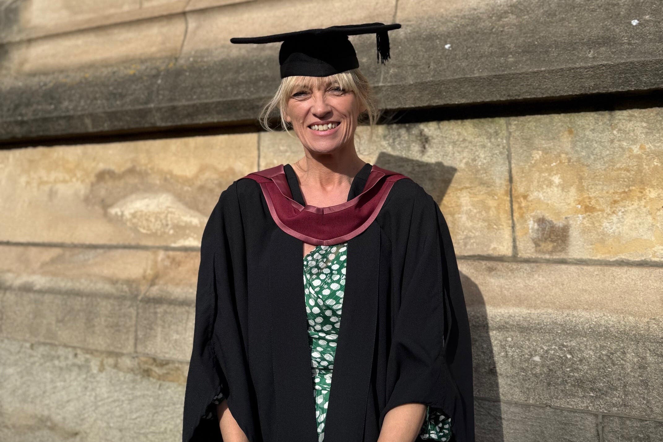 Undated handout photo issued by the University of Bristol of Bee Costello-Bates before her graduation ceremony (University of Bristol/PA)