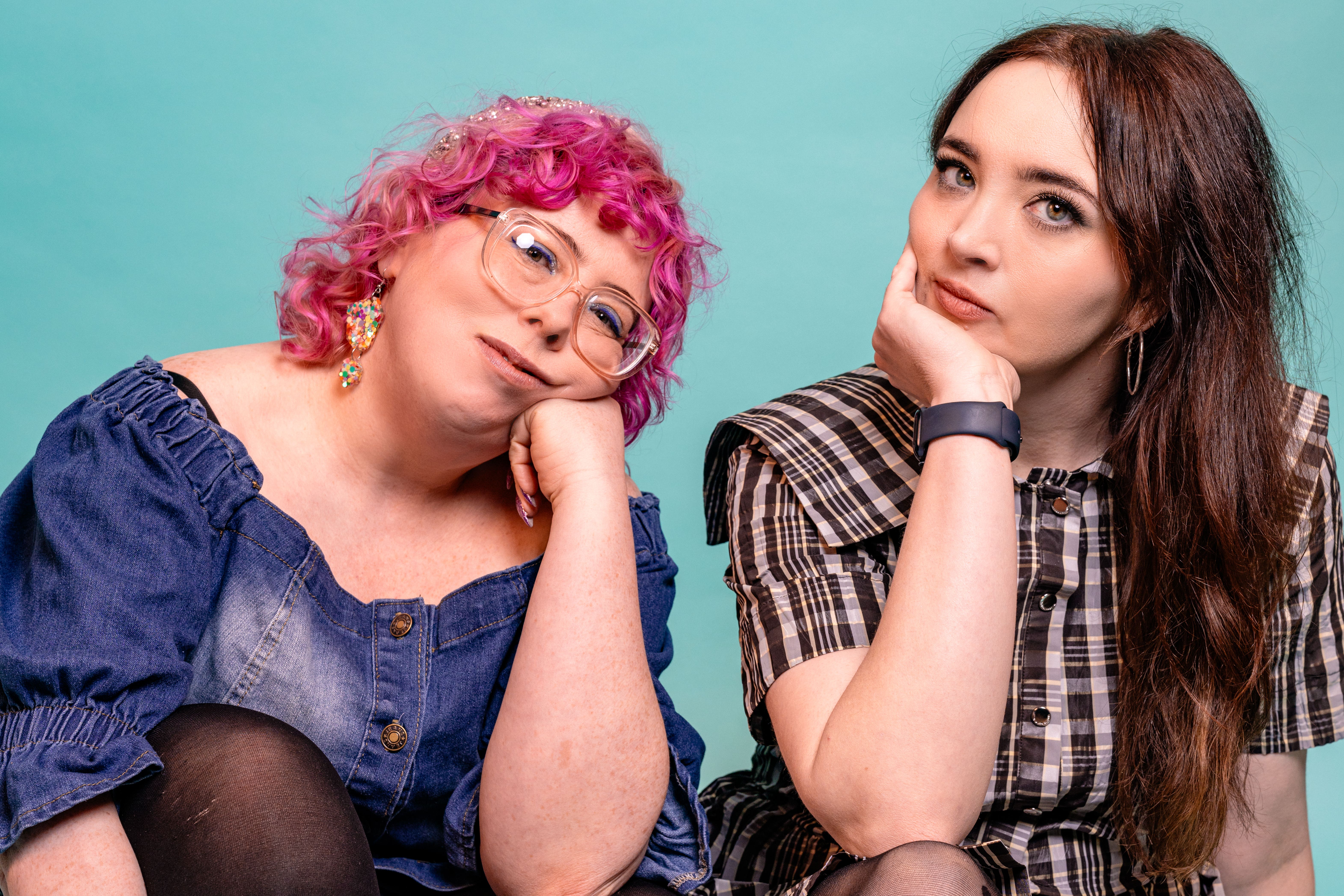 Comedians Fern Brady and Alison Spittle have launched their new podcast, Ignore That Feeling. (Paul Gilbey/PA)