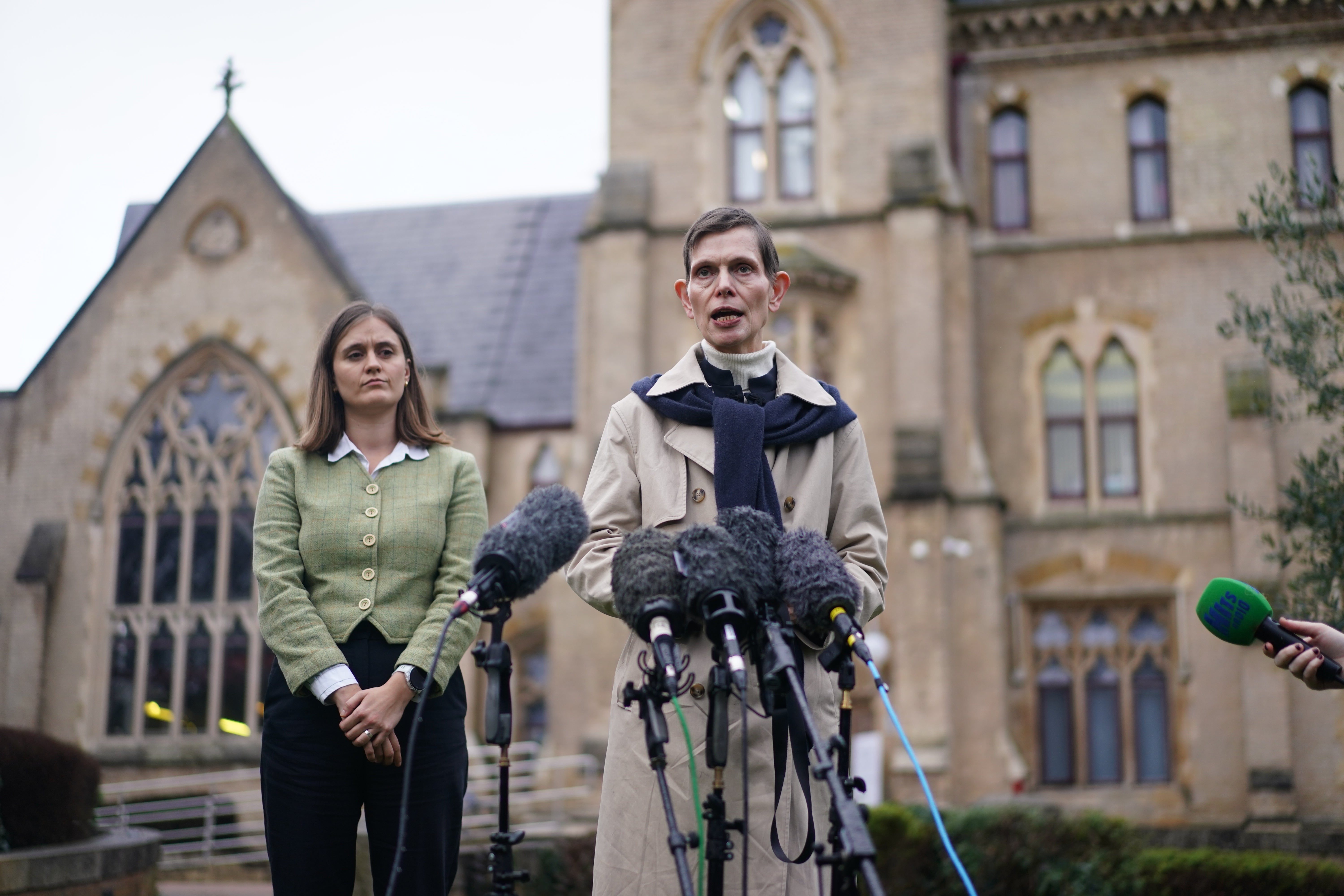 Solicitor for the families, Alison Millar from Leigh Day, speaks to the media outside Wood Green Crown Court, London, where nursery worker Vincent Chan was sentenced to 18 years imprisonment