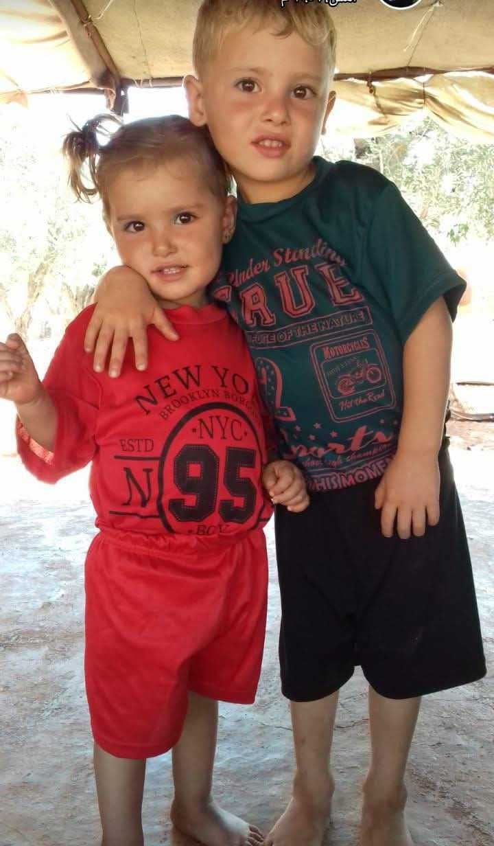 Zahraa, 5, and Muhammad, 6, were killed in the explosion