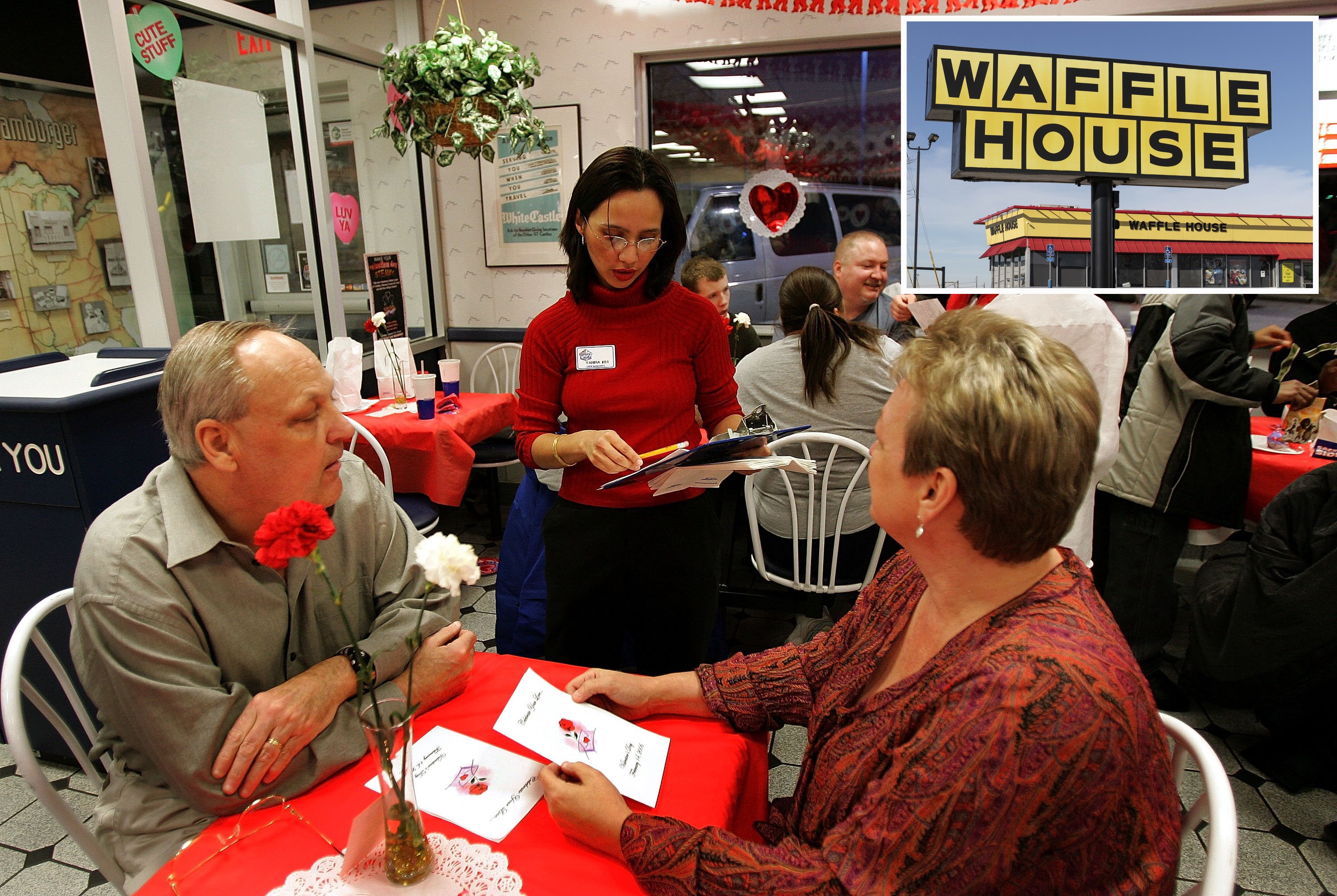 Waffle House has been making an occasion of Valentine’s Day for 18 years, while White Castle (pictured here) has been doing it for more than 30
