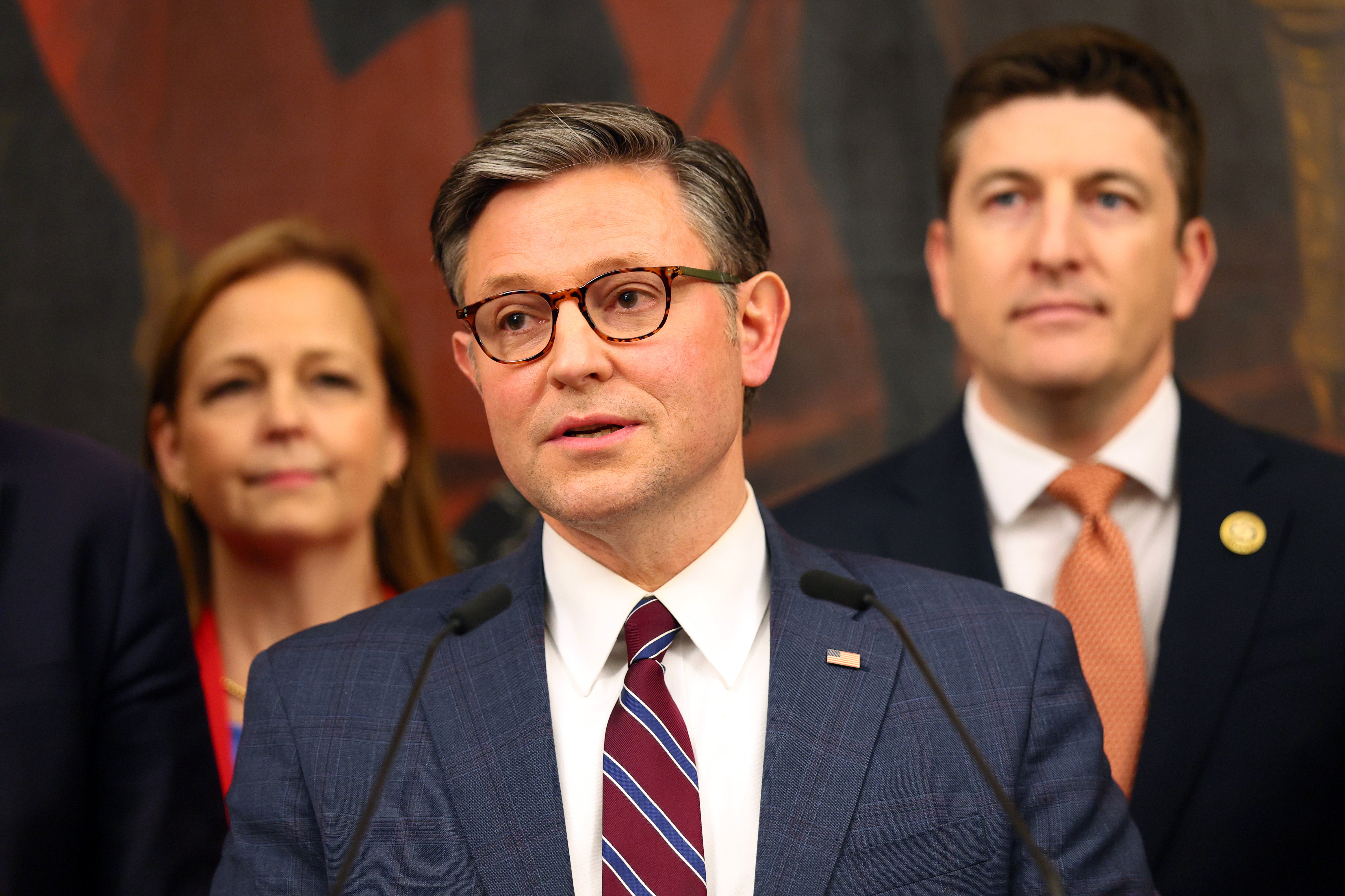 House Speaker Mike Johnson (R-LA) said he is looking into allegations that the Department of Justice is looking up members of Congress’s search history as they look through the Epstein files.