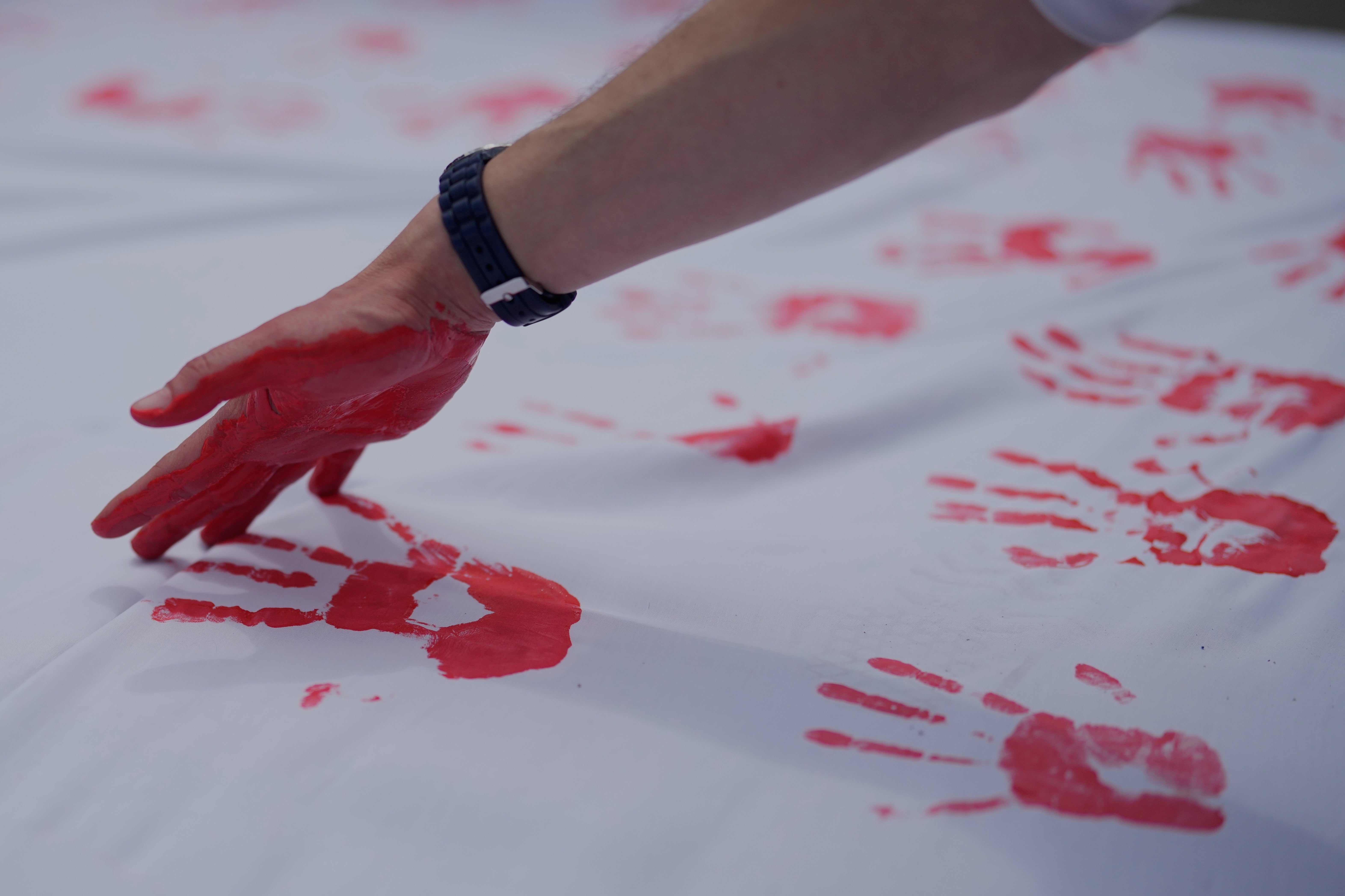 Colombia Red Hand Day