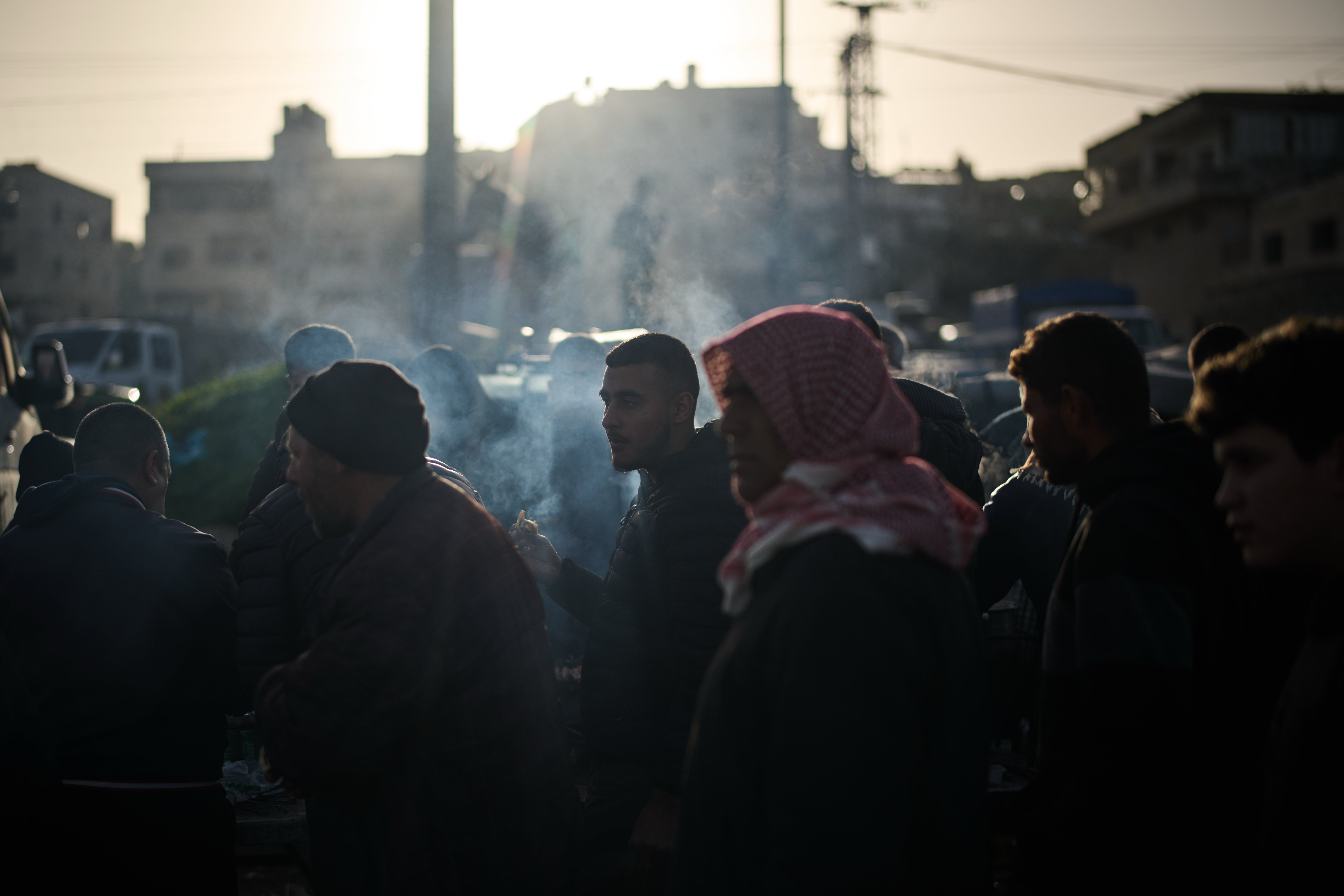 Palestinians Livestock Market
