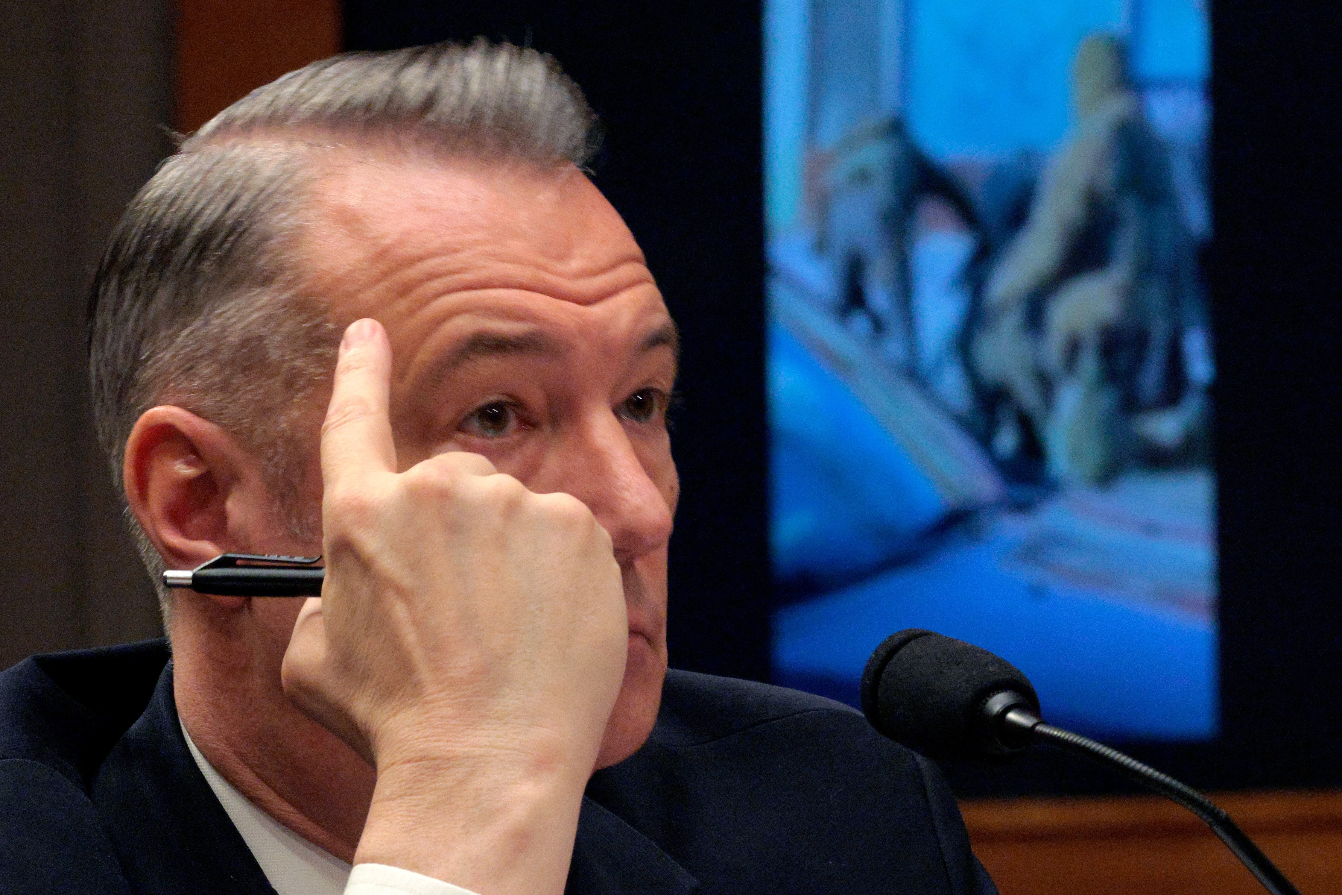 ICE acting director Todd Lyons, watching footage of Border Patrol officers fatally shooting Alex Pretti, said he did provide the Trump administration with any assessment that would have led Homeland Security Secretary Kristi Noem to say that the activist wanted to ‘inflict maximum damage’ and ‘kill’ officers