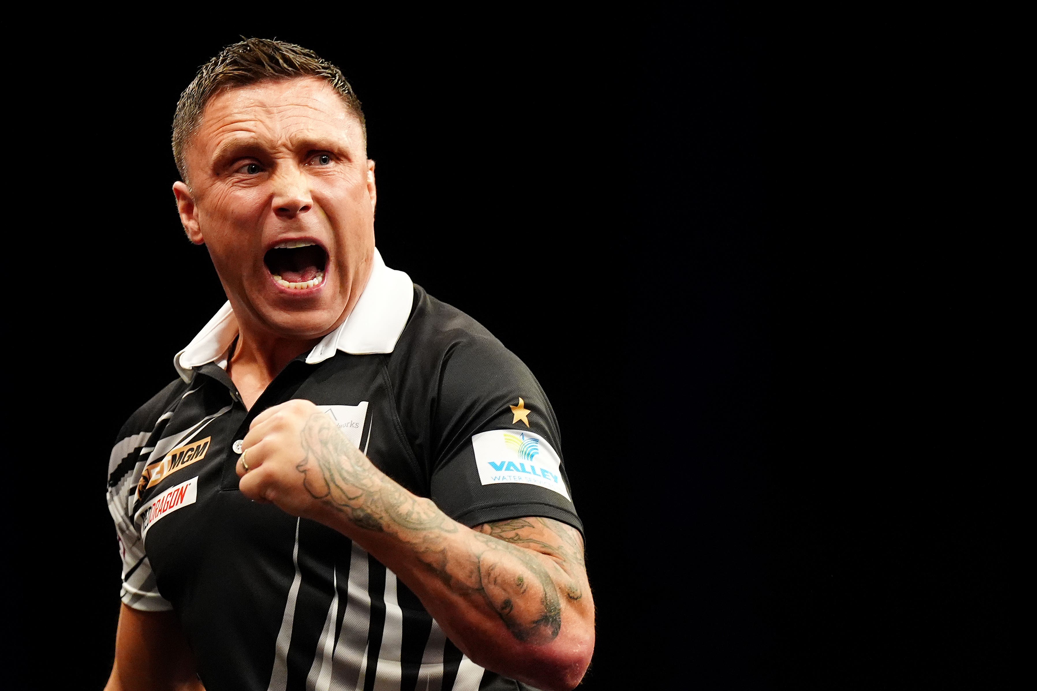 Gerwyn Price bounced back after losing his opening match in Newcastle last week (Owen Humphreys/PA)